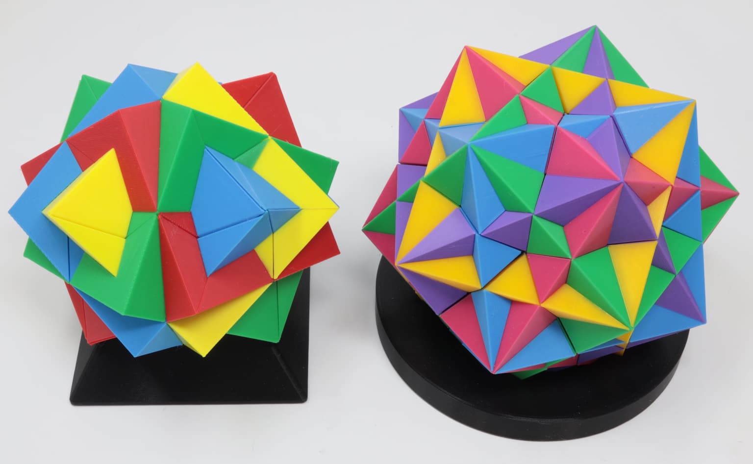 Image for entry 'Compound of Four and Five Cubes Puzzles'