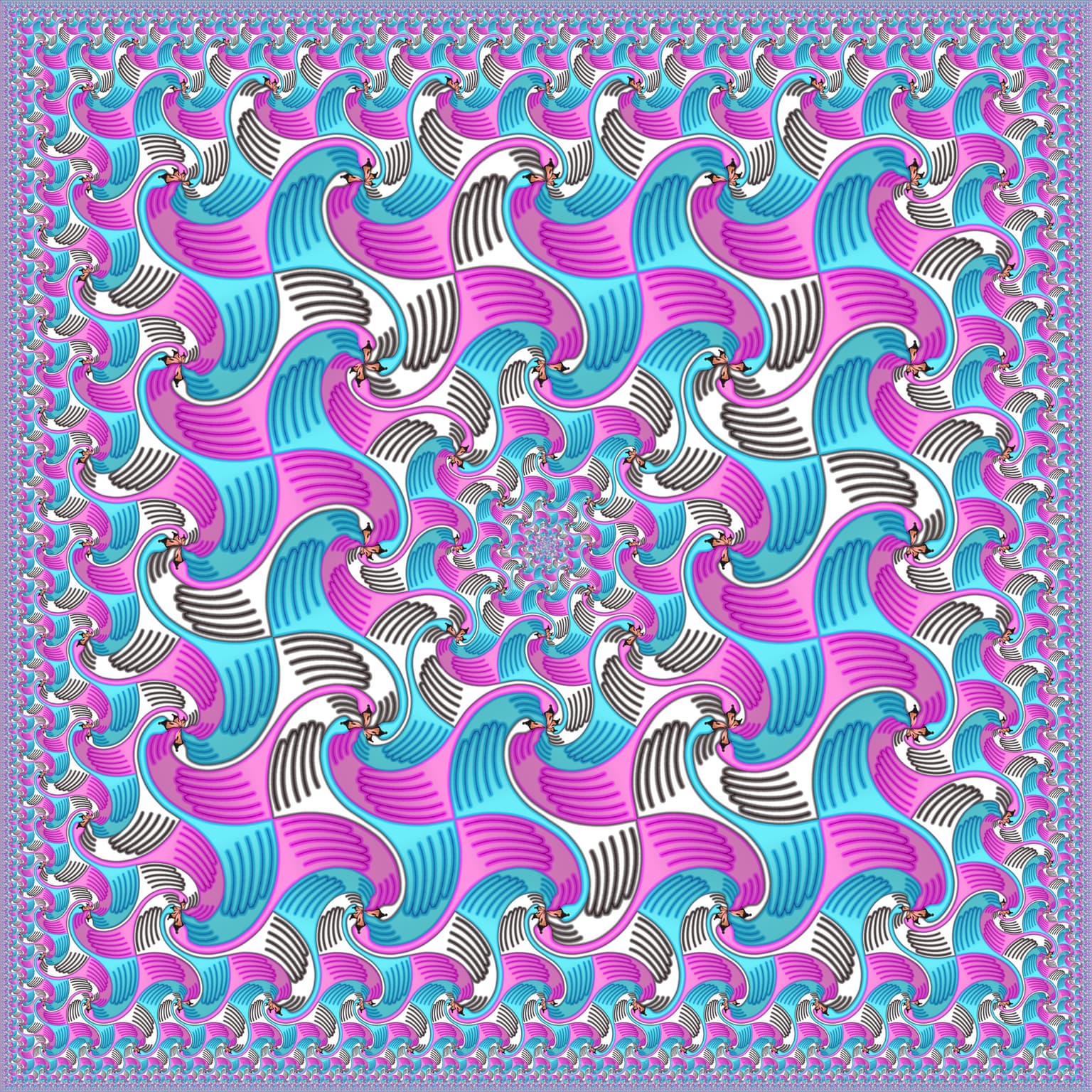 Image for entry 'Swans Square Fractal'