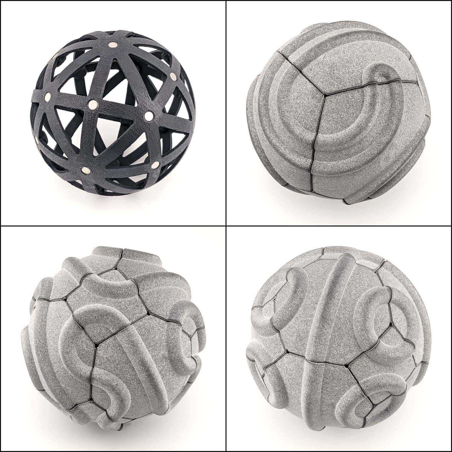 Image for Spherical Truchet Tilings with Octahedral Symmetry