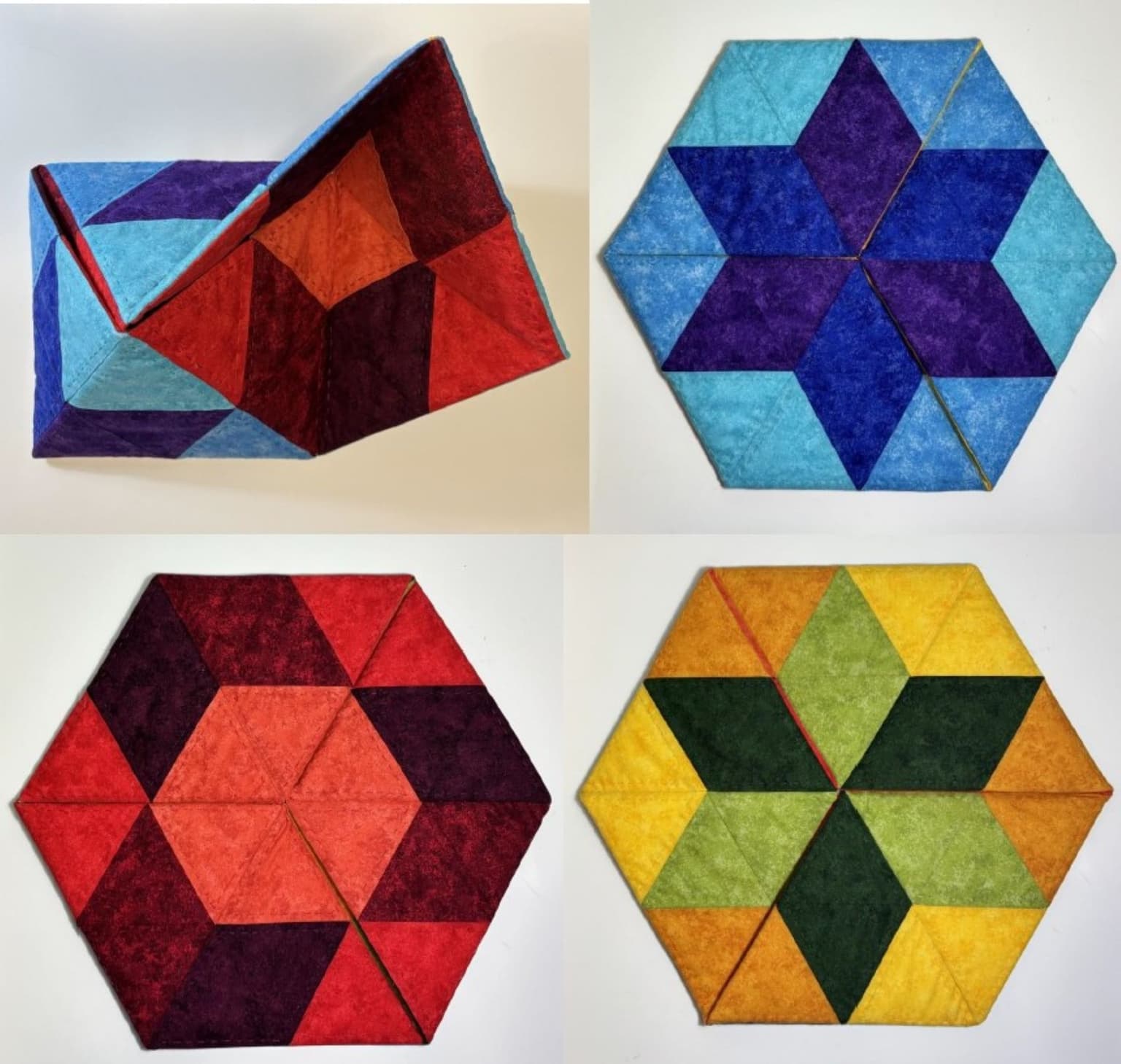 Image for entry 'Fabric Hexaflexagon'