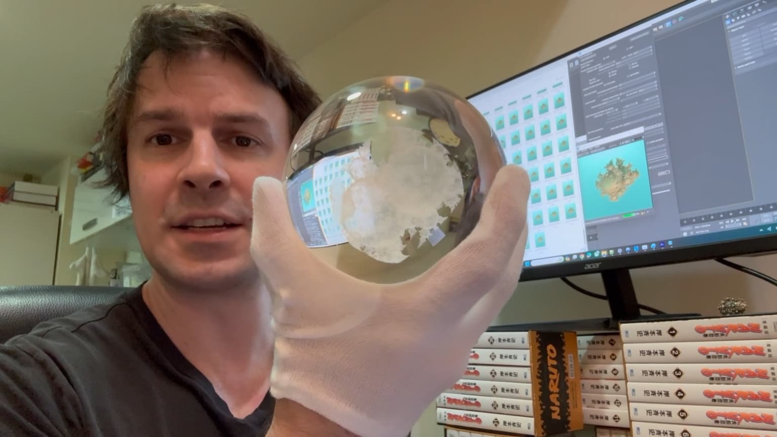 Image for entry 'Digital Holograms as an Artistic Medium for Mathematical Art'