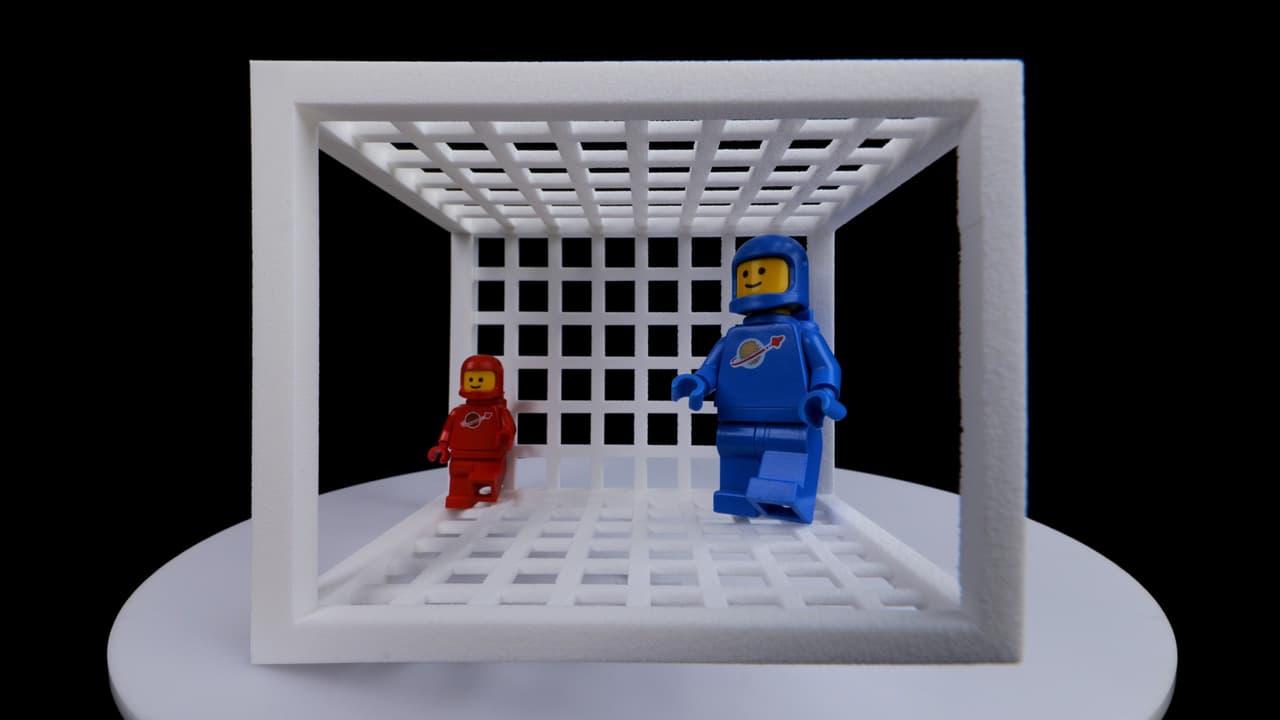 Image for entry 'The Ames room optical illusion'
