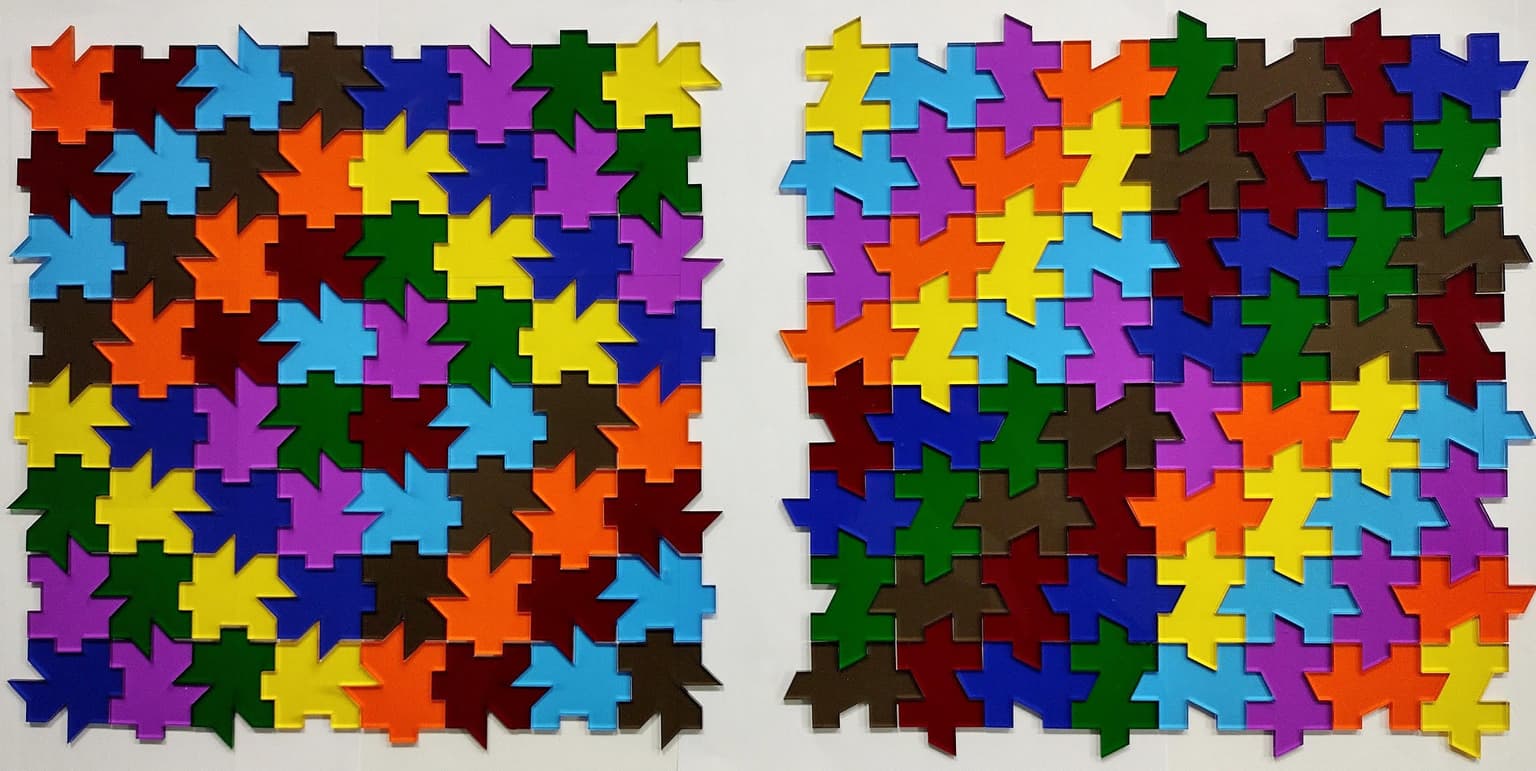 Image for entry 'Two Multiplication Tables Appearing as Puzzles'
