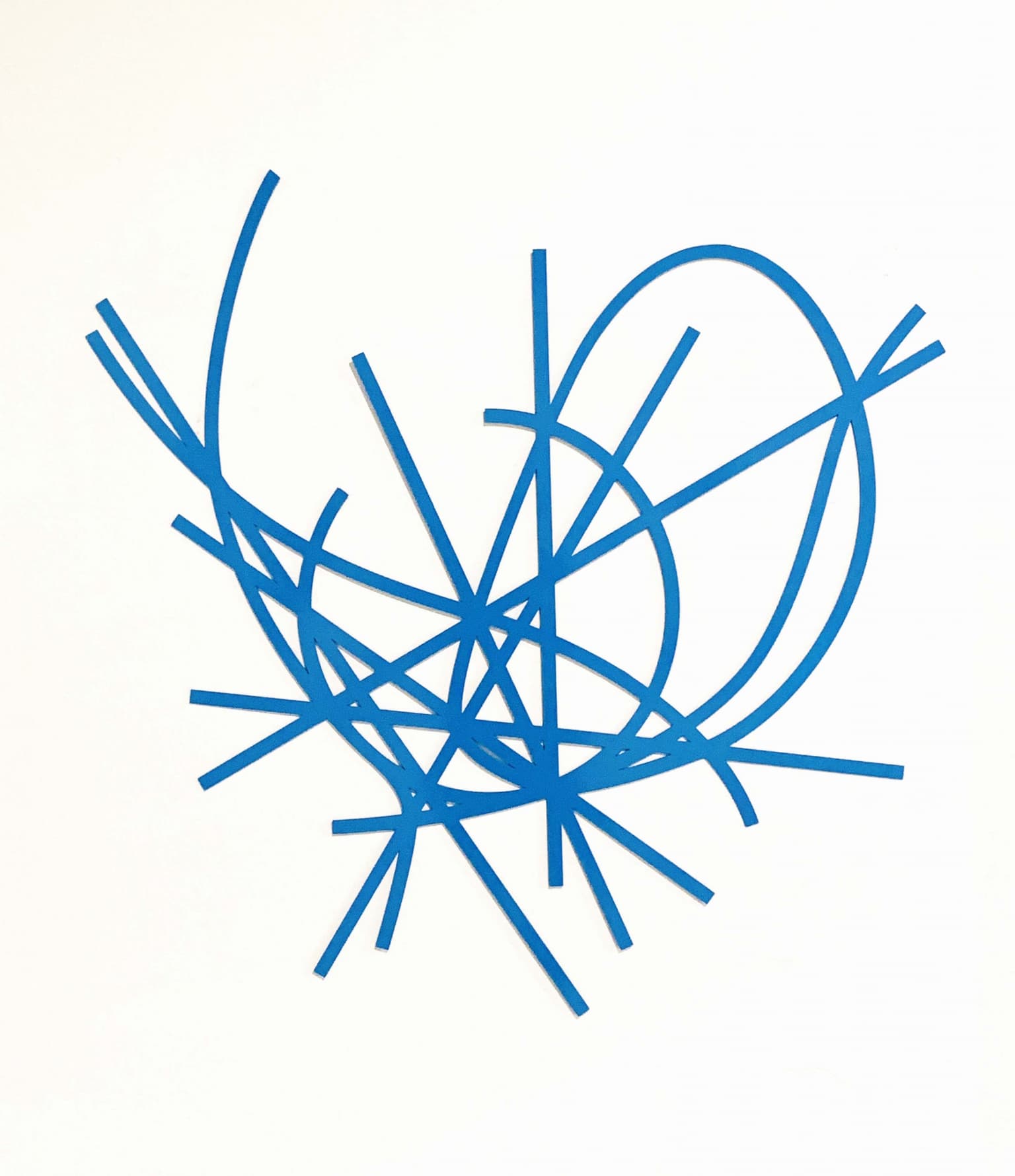 Image for entry 'Geometrical Clouds Series, Blue Cloud'