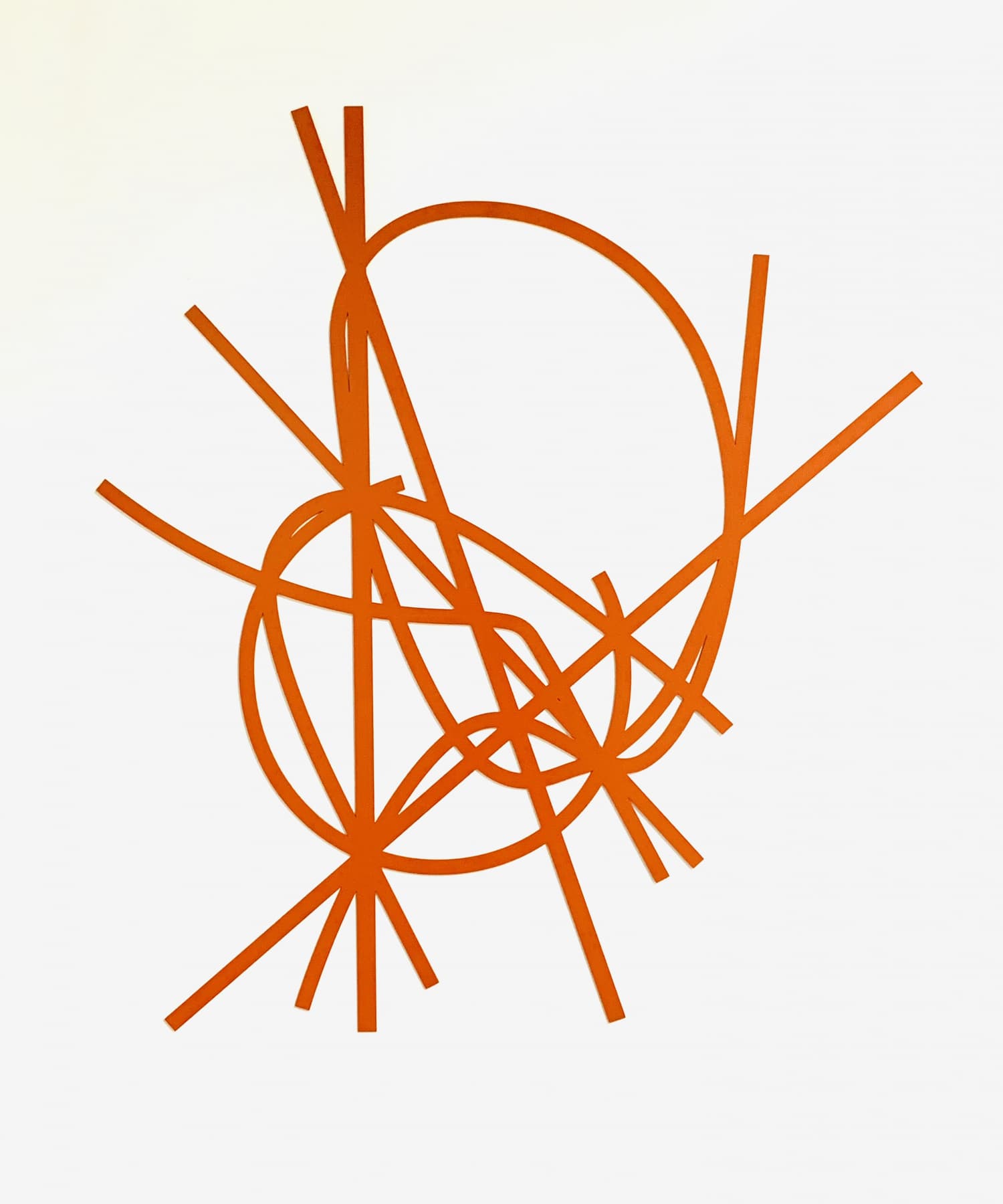 Image for entry 'Geometrical Clouds Series, Red Cloud'