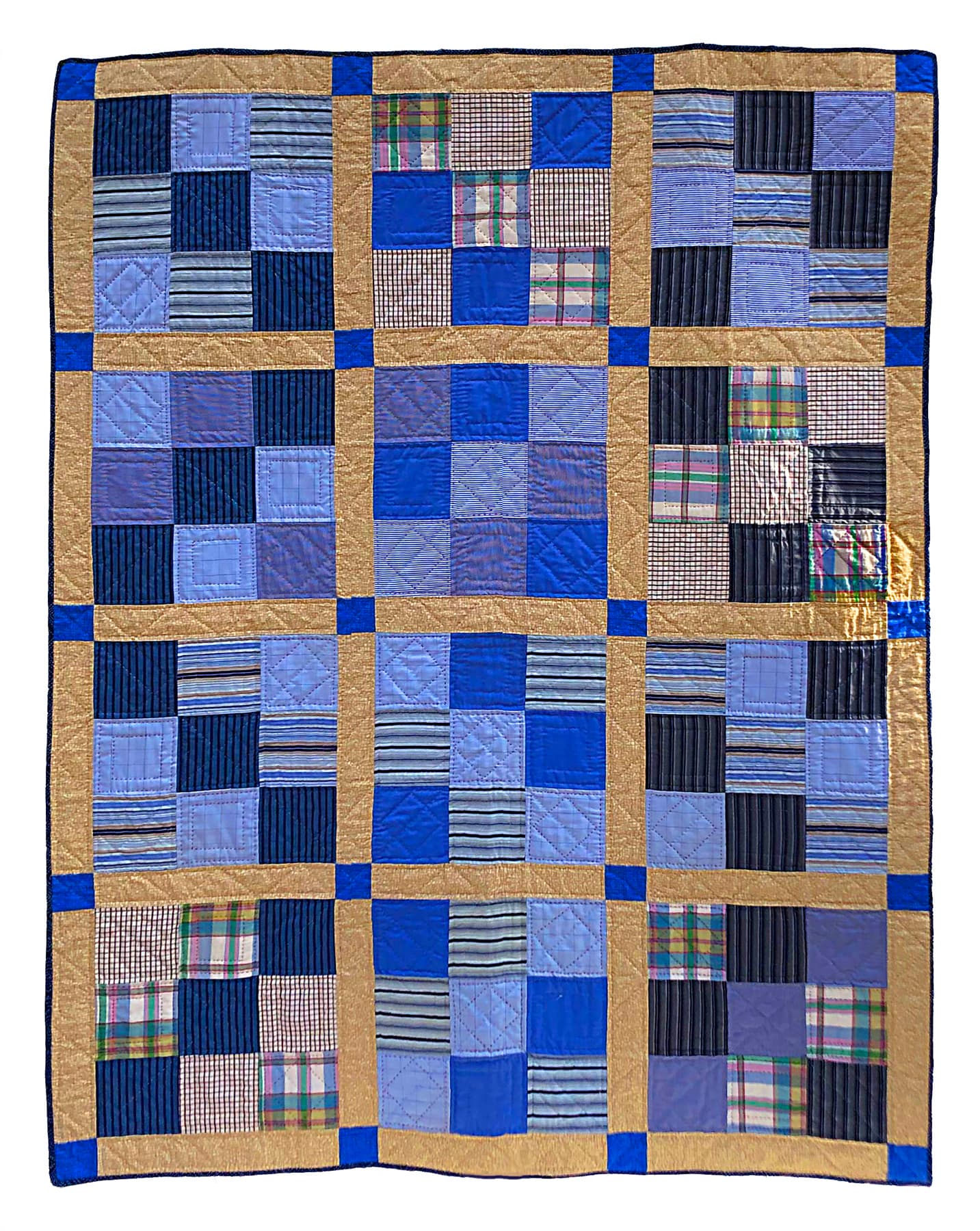 Image for entry 'Latin square quilt in memory of Eric'