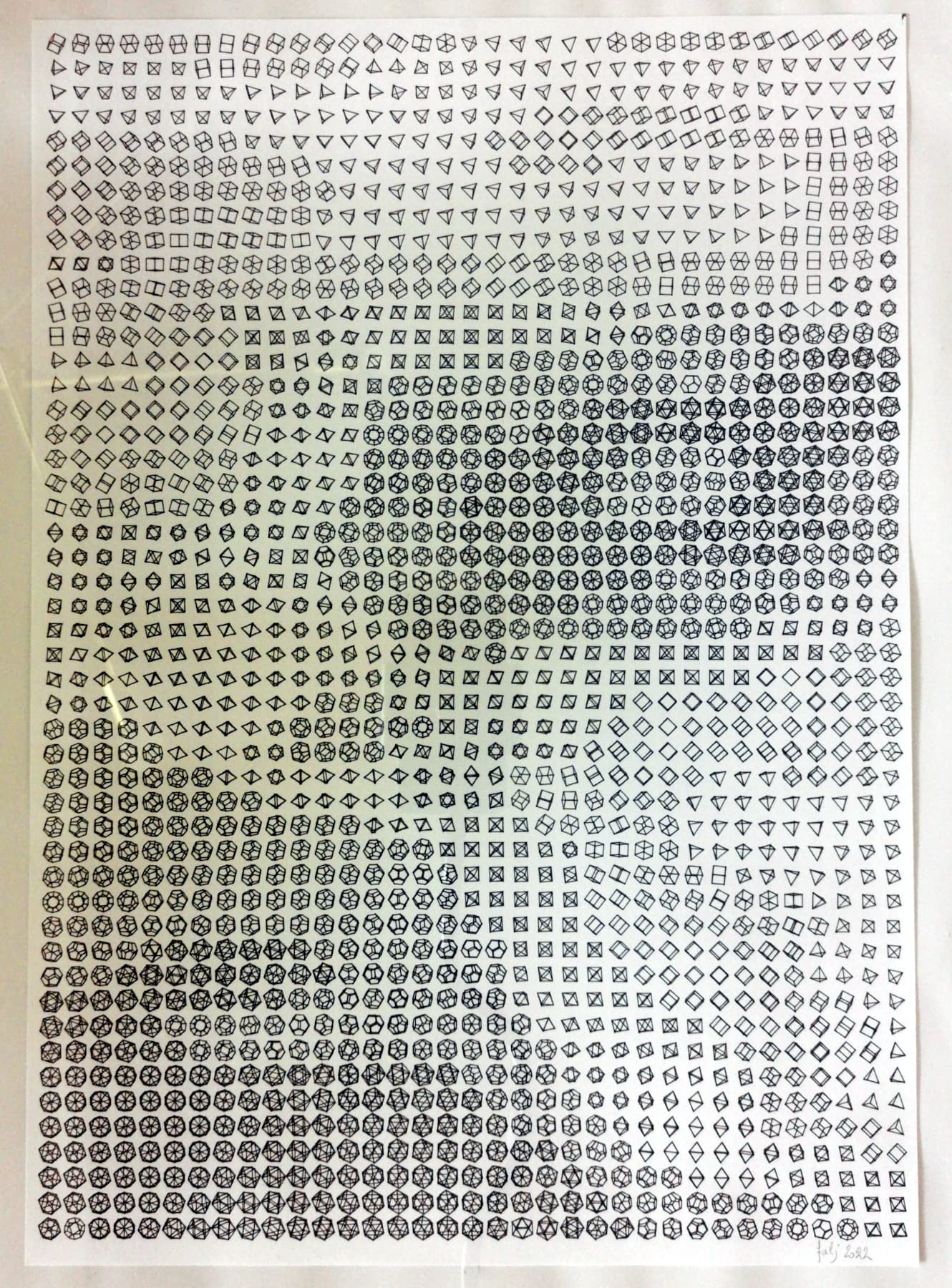 Image for entry 'Field of Platonic Solids'