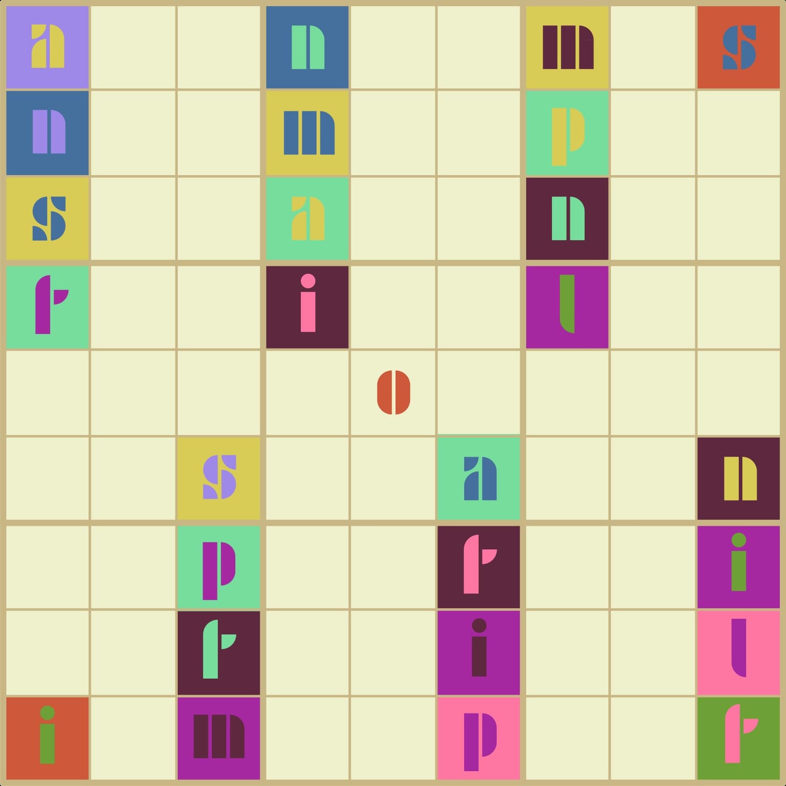 Image for entry 'Philosophical Sudoku Puzzle'