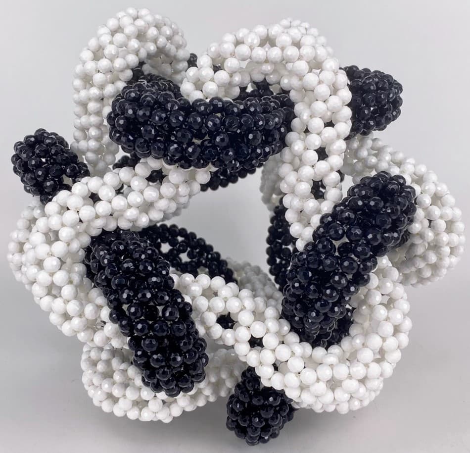 Image for entry 'Beaded Entangled Cuboctahedron'