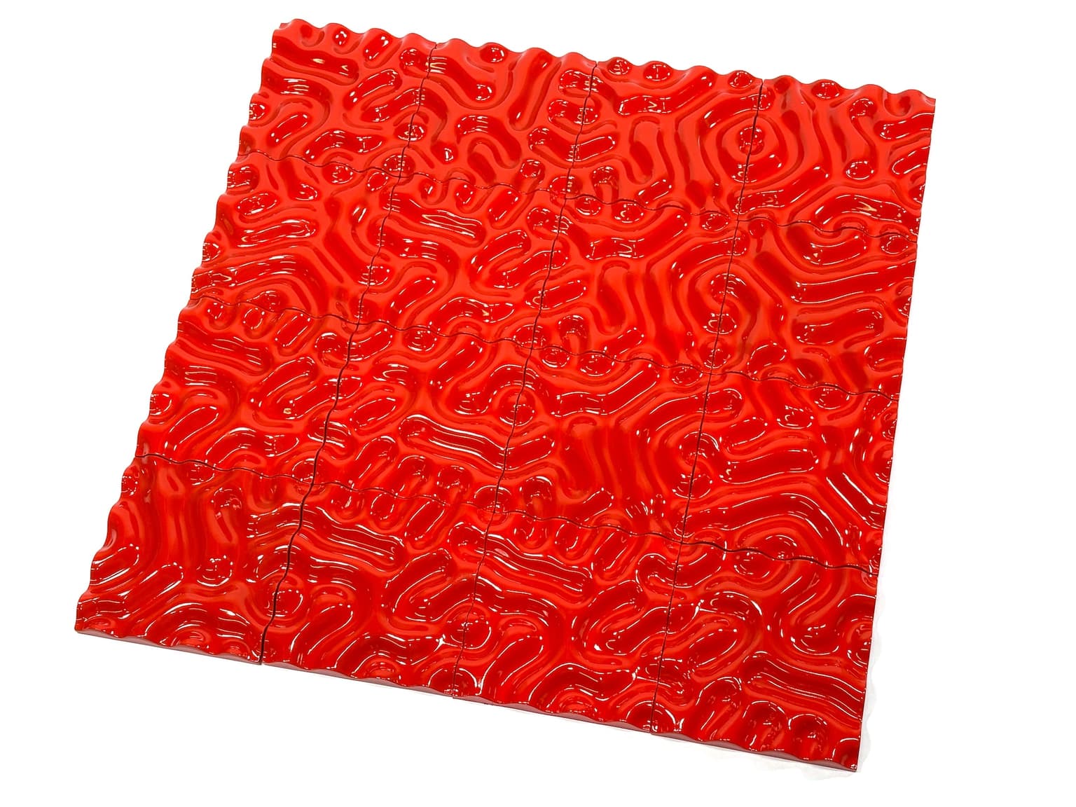 Image for Square planar reaction-diffusion Truchet tiles
