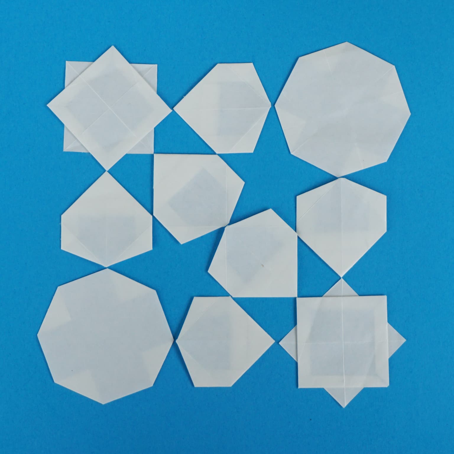 Image for entry 'Zellij Origami Tiling Inspired by Bourgoin Plate 48'