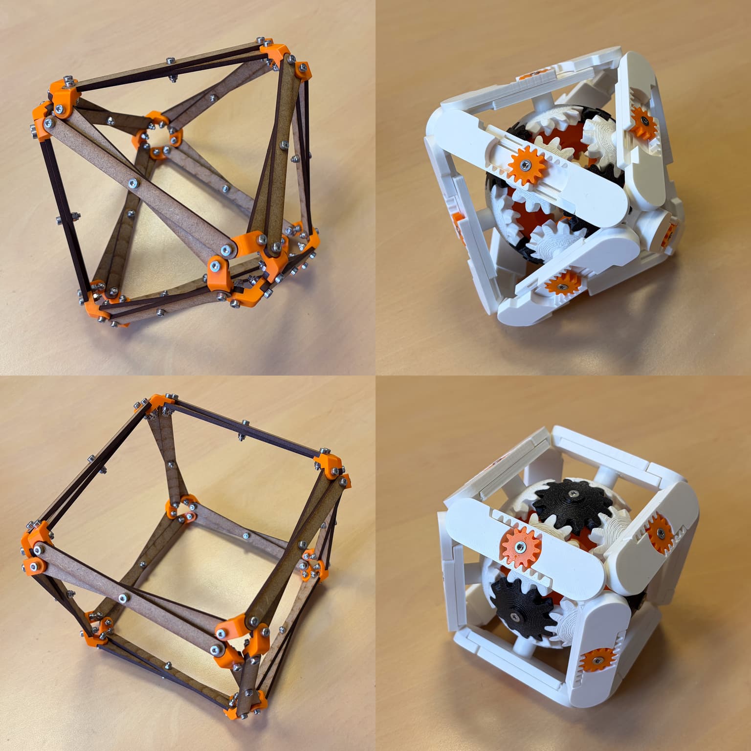 Image for entry 'Two ways to transform a cube into an octahedron'