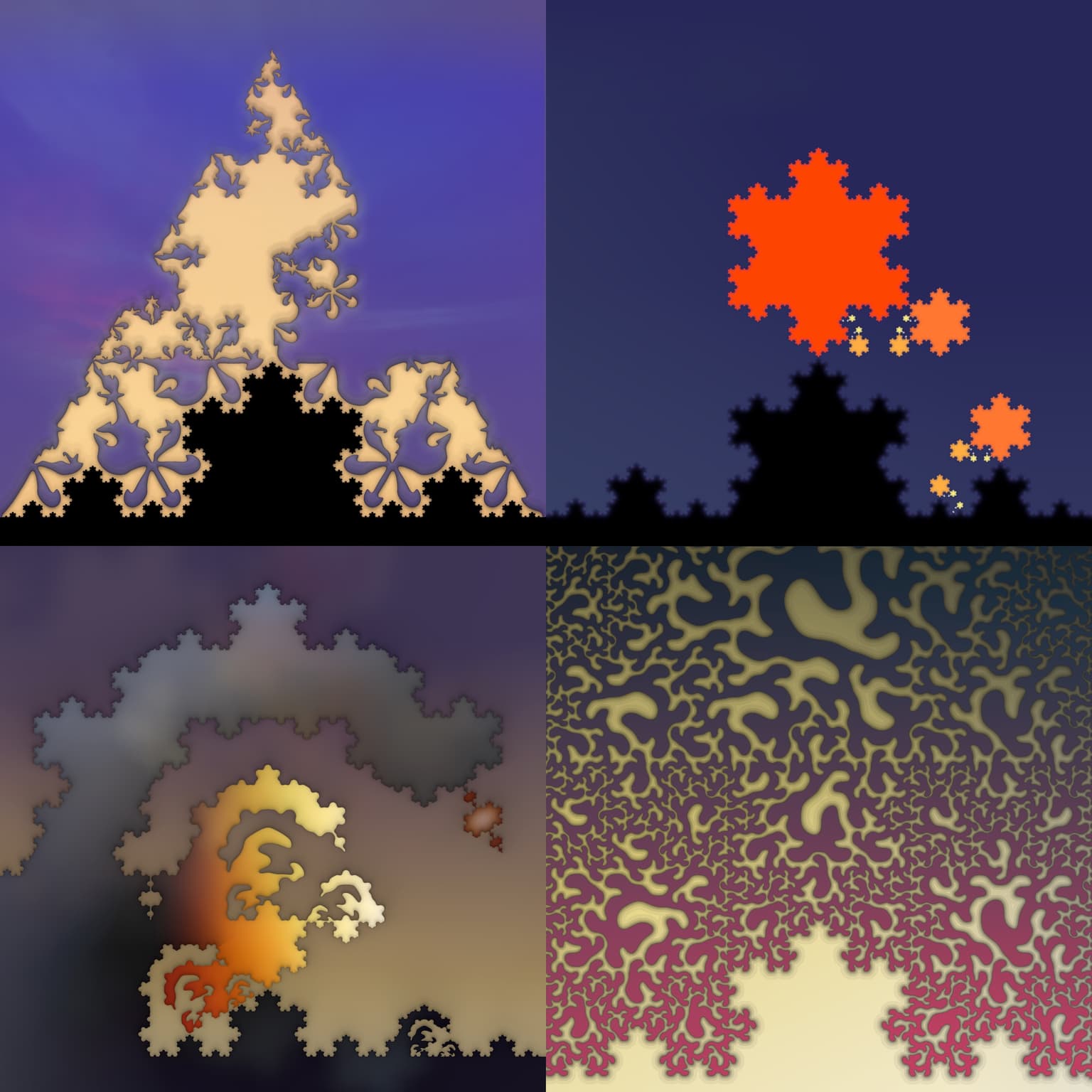 Image for entry 'Koch Burning Quadriptych'