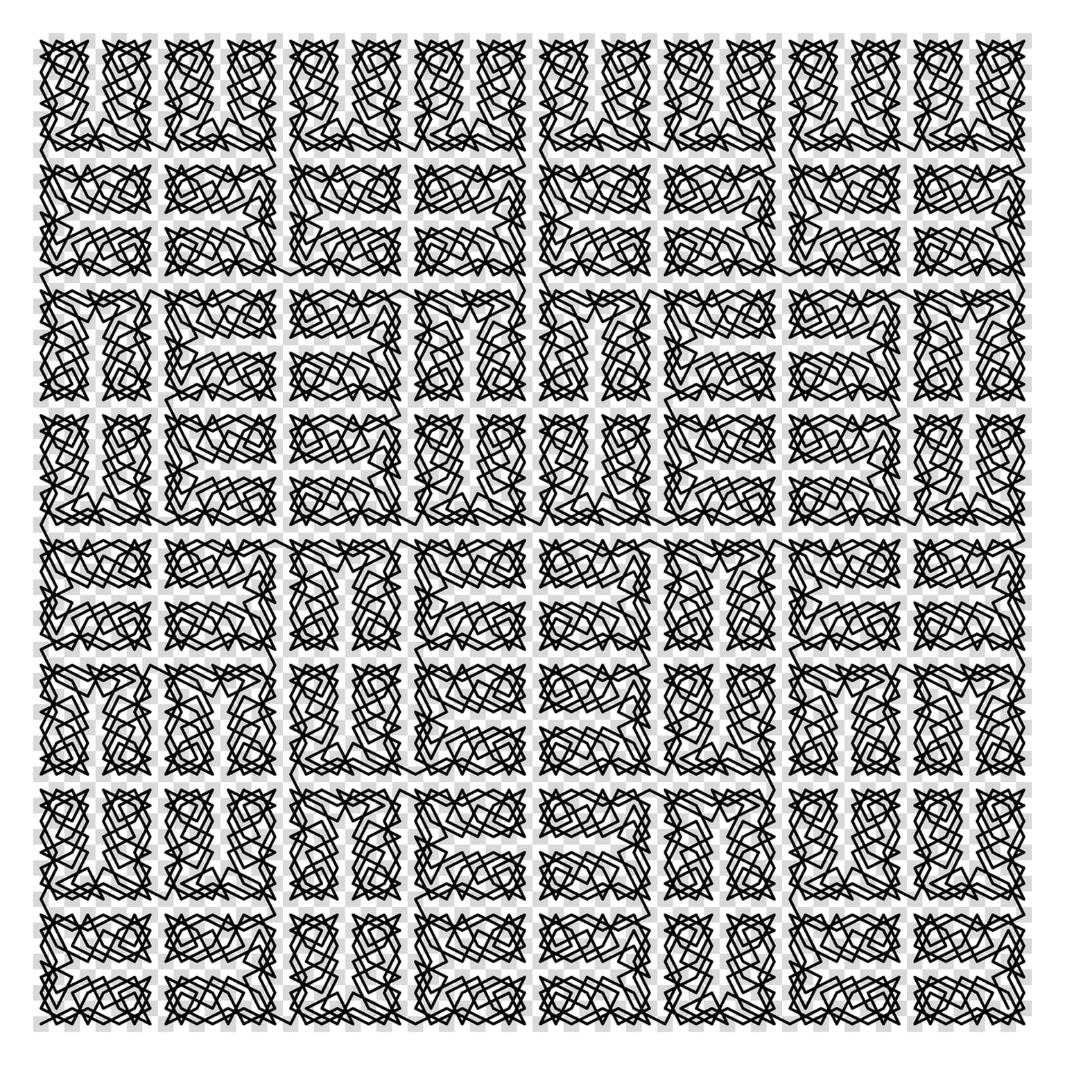 Image for entry 'Knight's Tour with Hidden Hilbert'