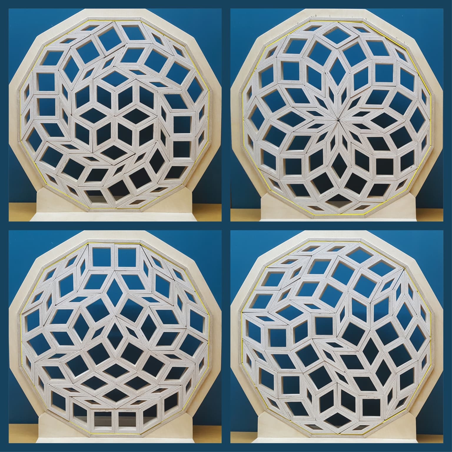 Image for entry 'Interactive dodecagonal latticework'