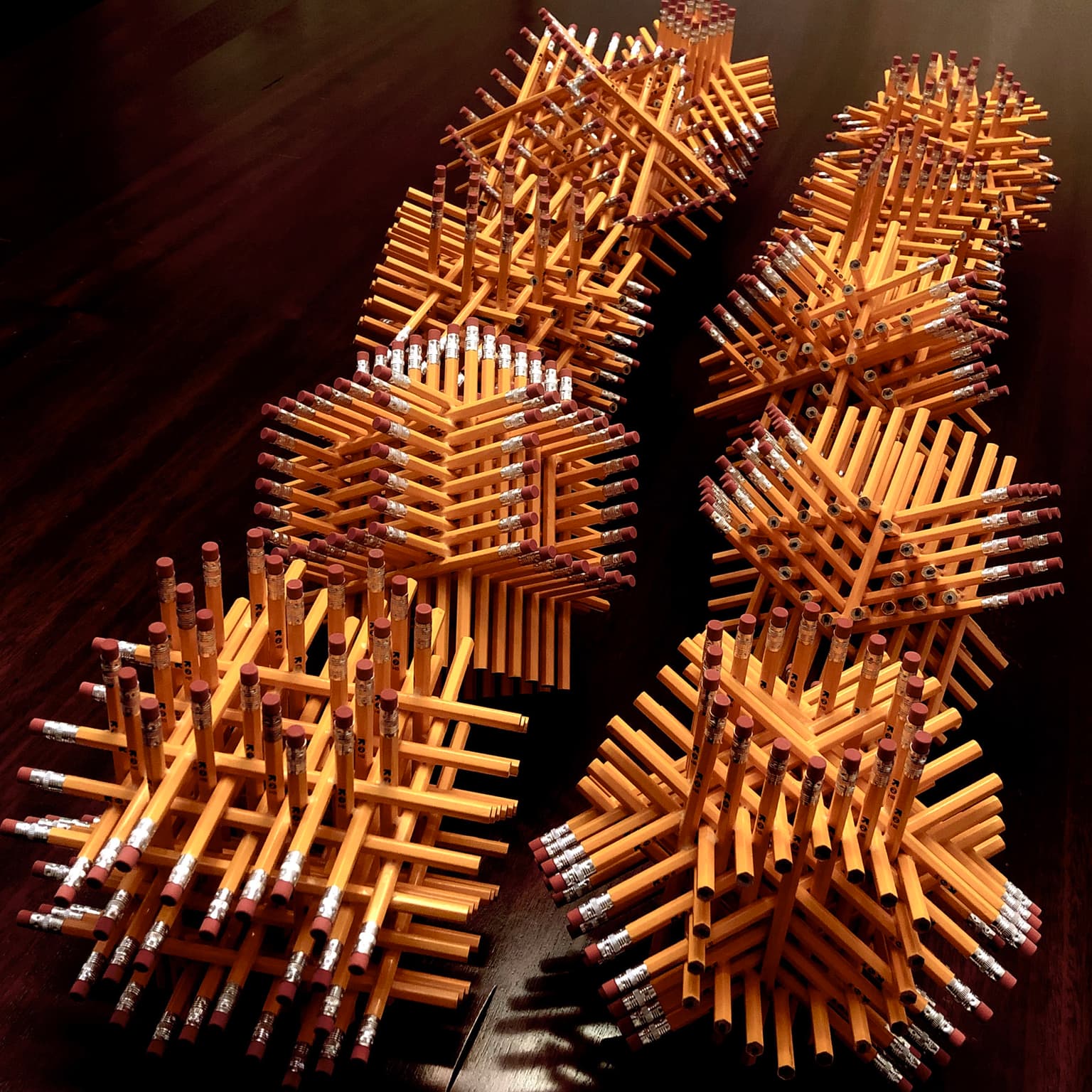 Image for entry '10 Arrangements of 72 Pencils'