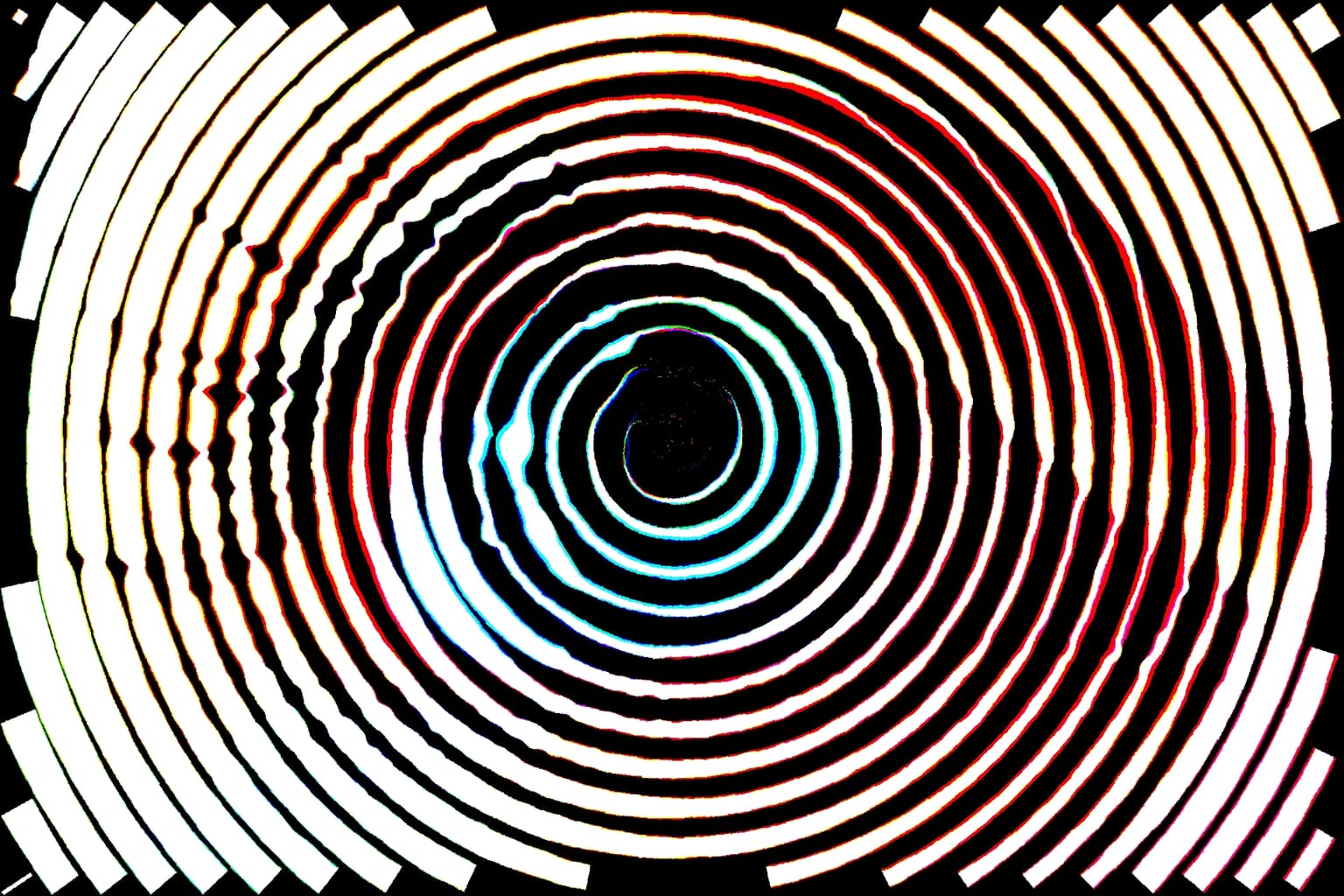 Image for entry 'Astrid's eye captured in eight colours on a spiral'