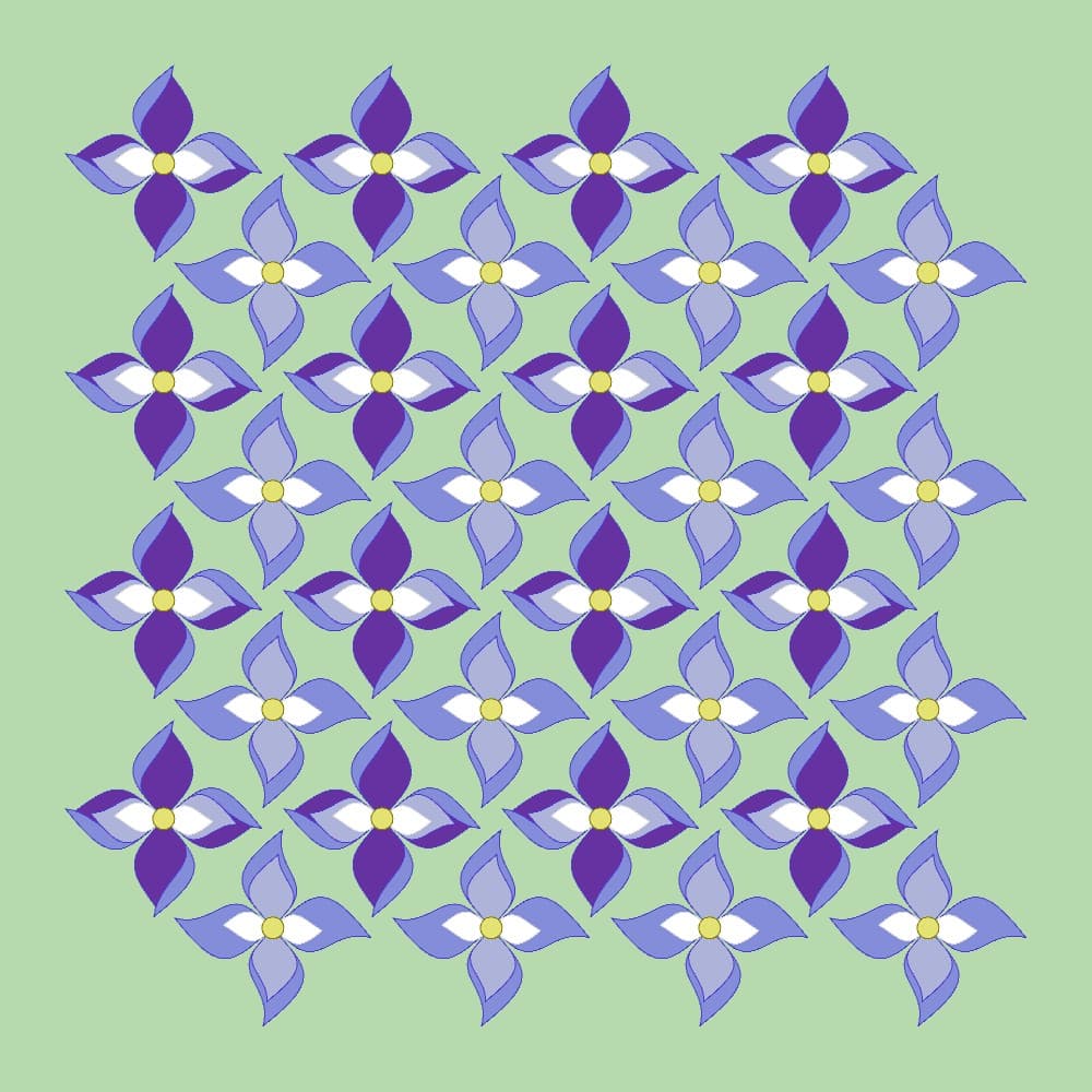 Image for entry 'Symmetric Flowers'