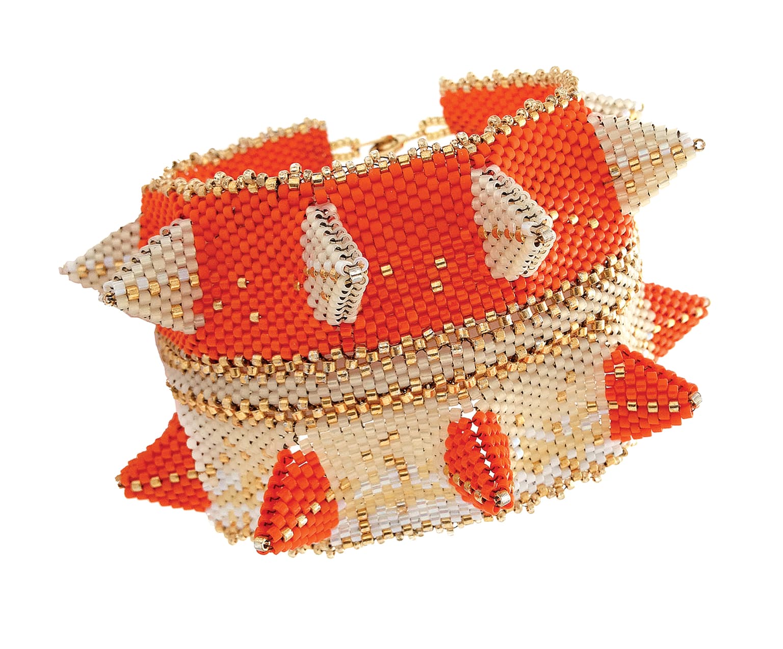 Image for Orange horned cuff