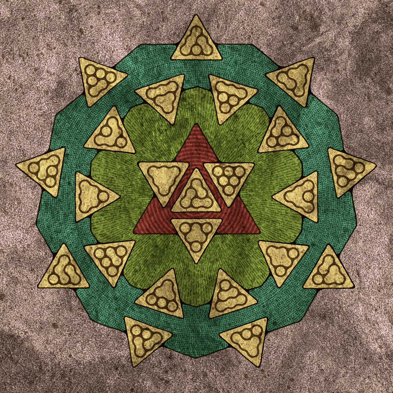 Image for entry 'Obscure Instrument for Geomancy'