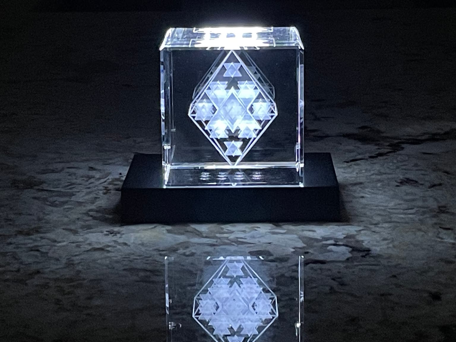 Image for entry '3D Cross-Sections of a second type of 4D Menger Sponge'