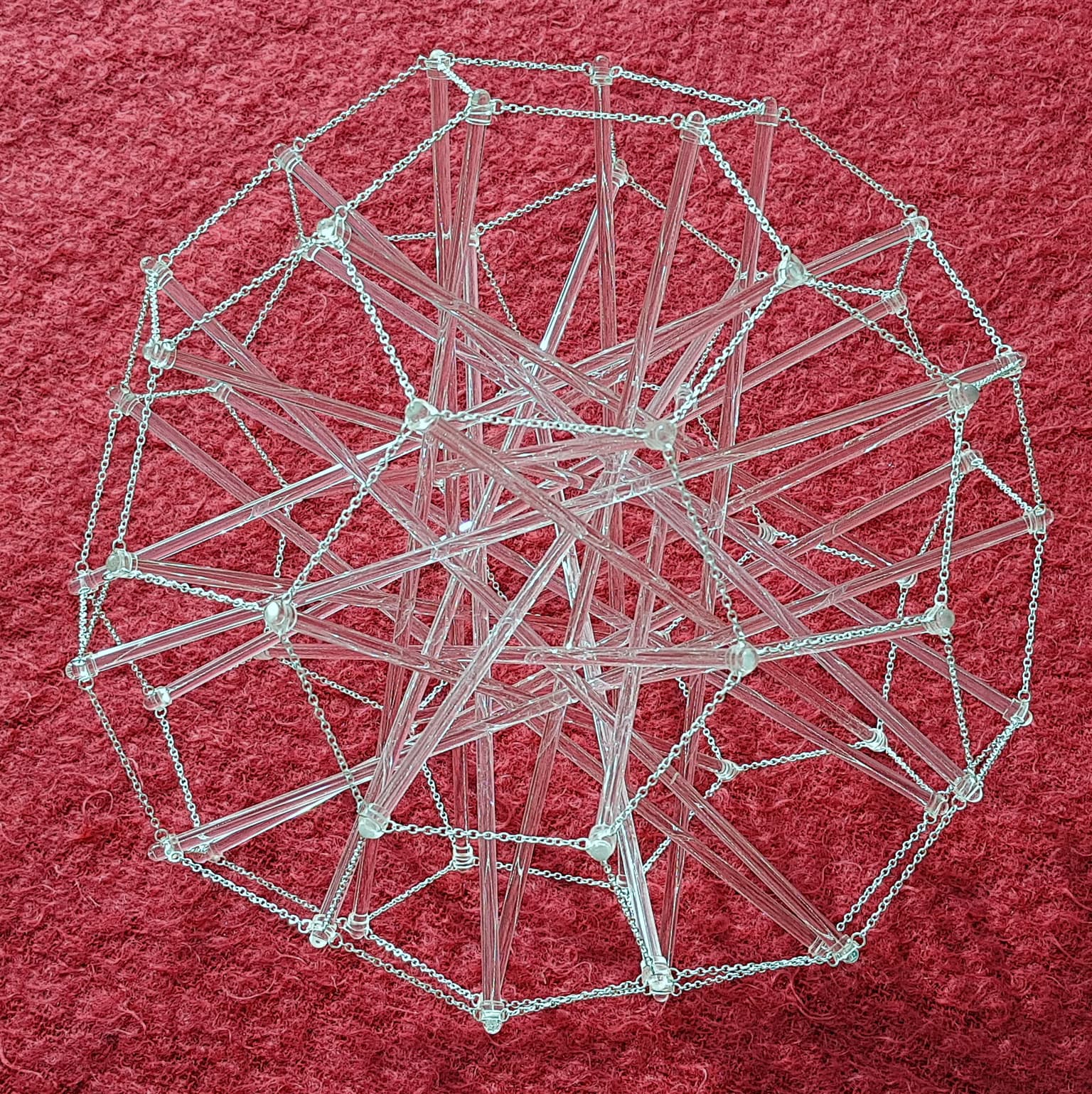 Image for entry 'tensegrity football'