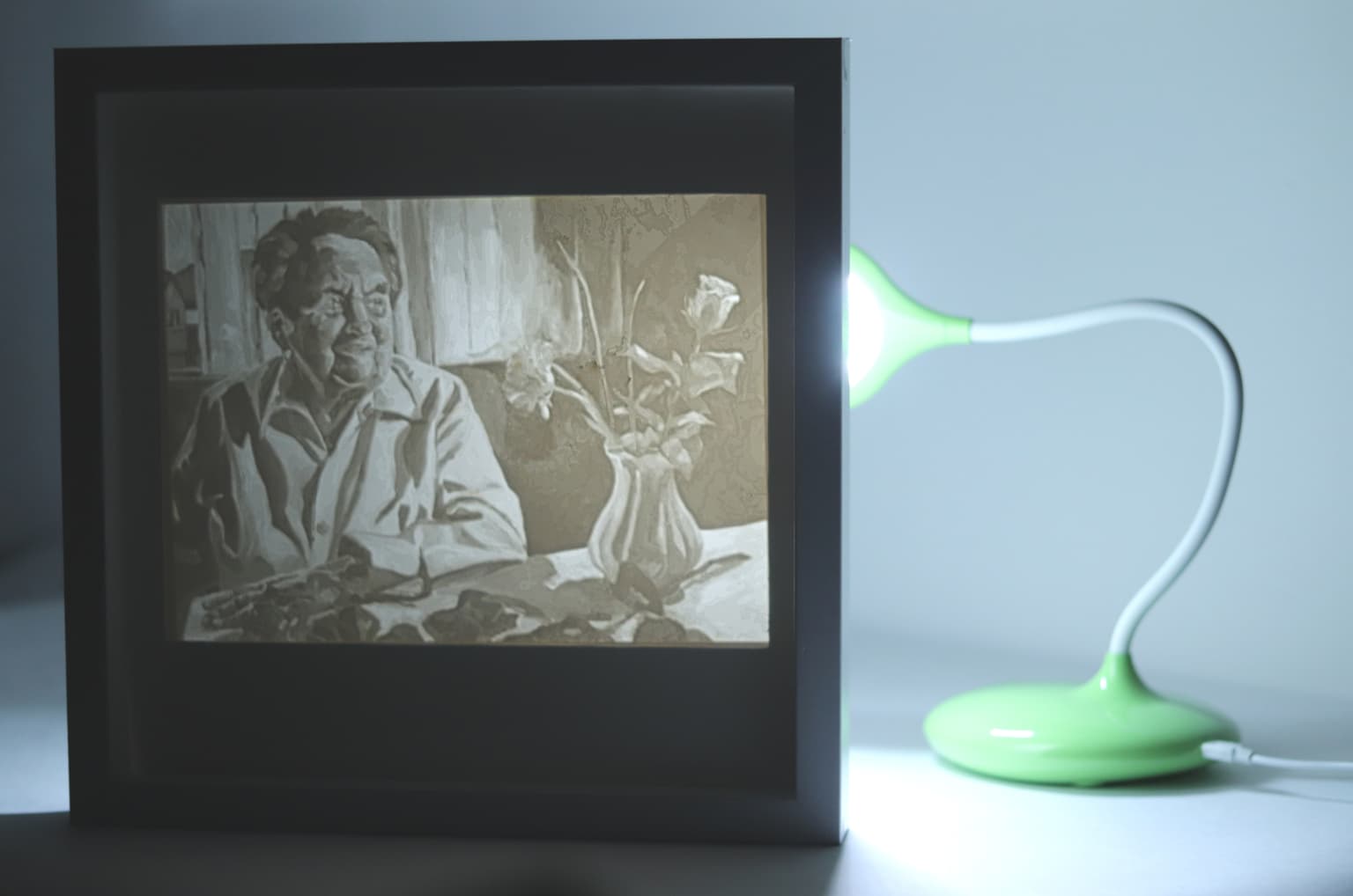 Image for entry 'Light painting "Grandmother" 1'