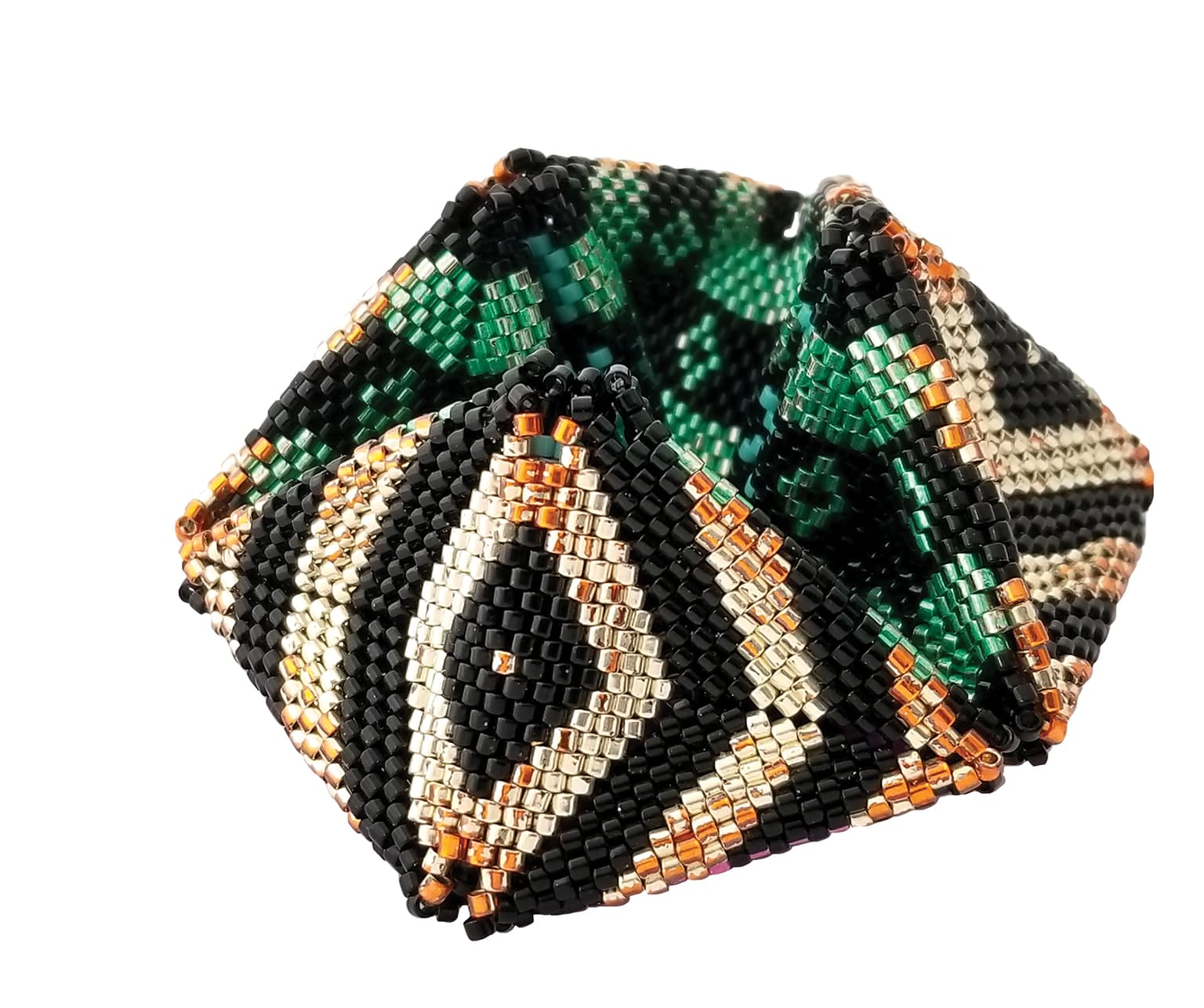 Image for Hand-sewn Kaleidocycle turning toy