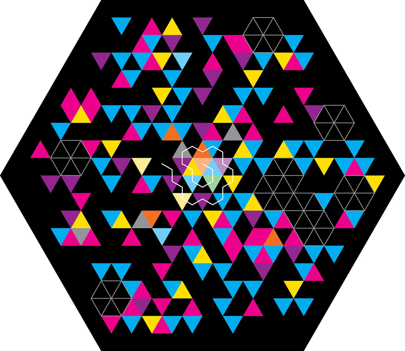 Image for entry 'Sequences on a Triangular Grid  - 486'