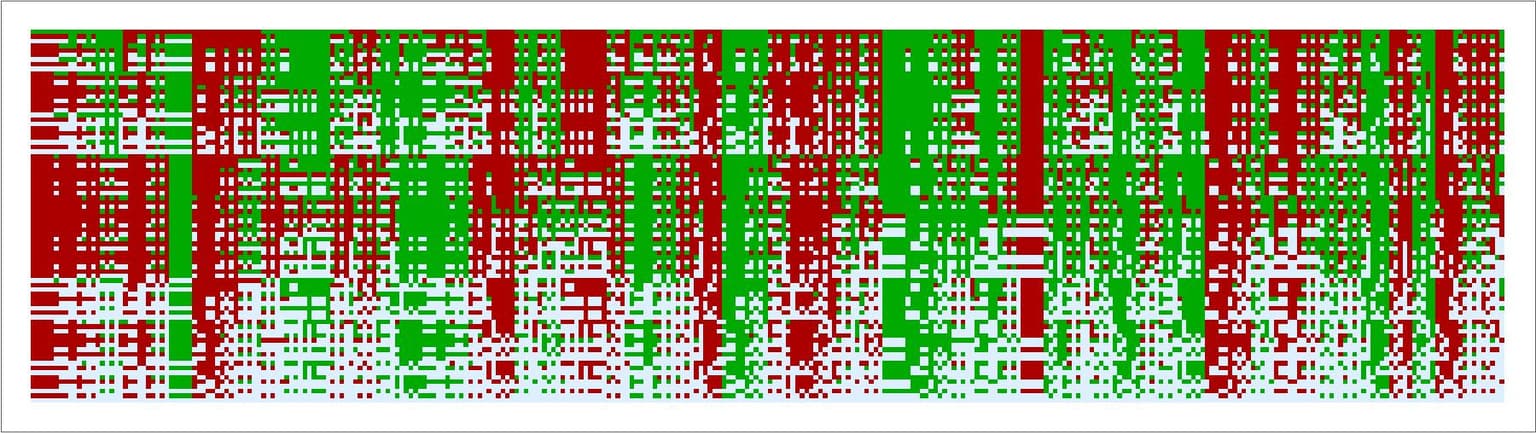 Image for A Curious Quilt: Visualizing Ternary Logic Structures