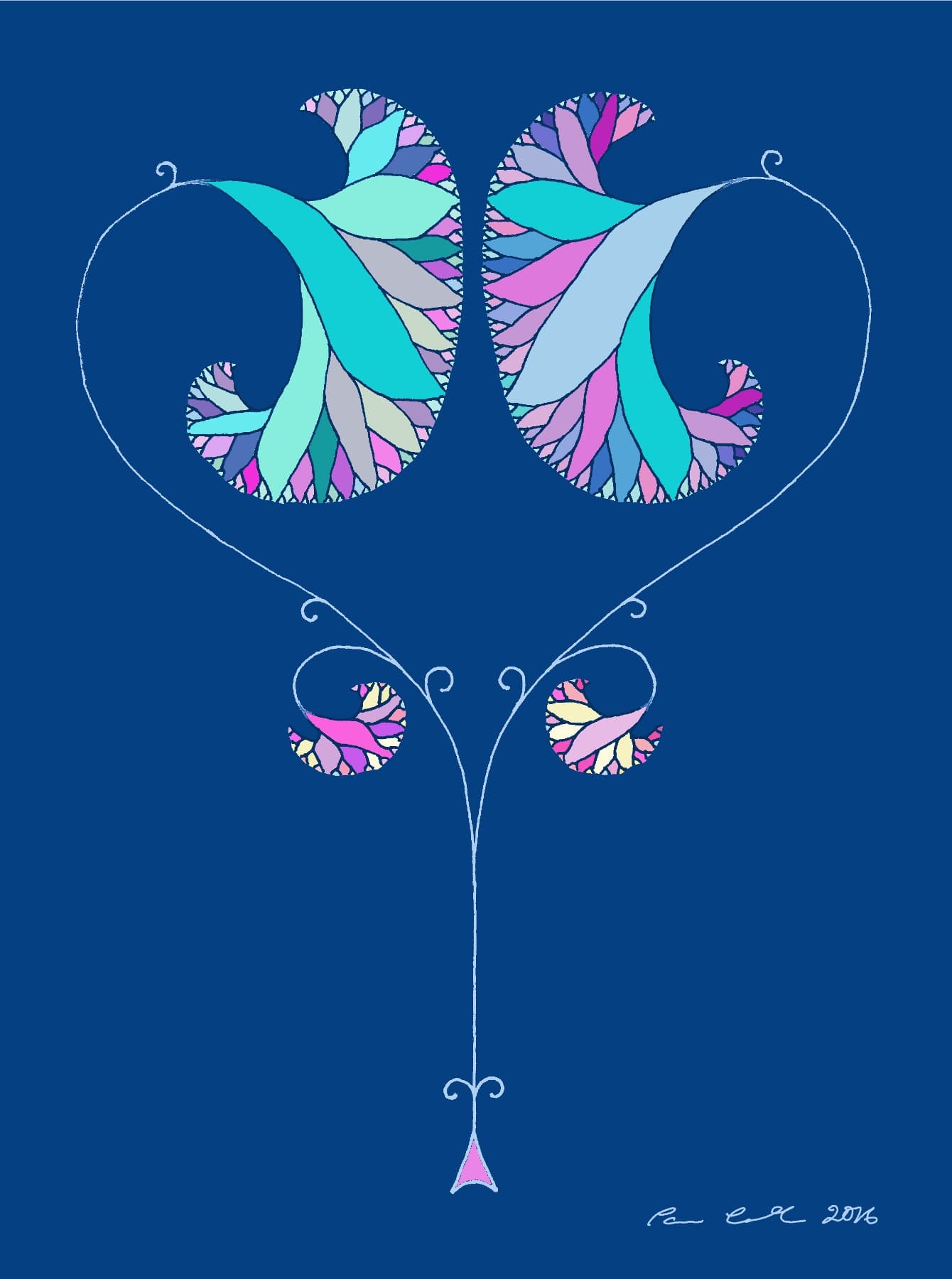 Image for entry 'Fractal Petals'