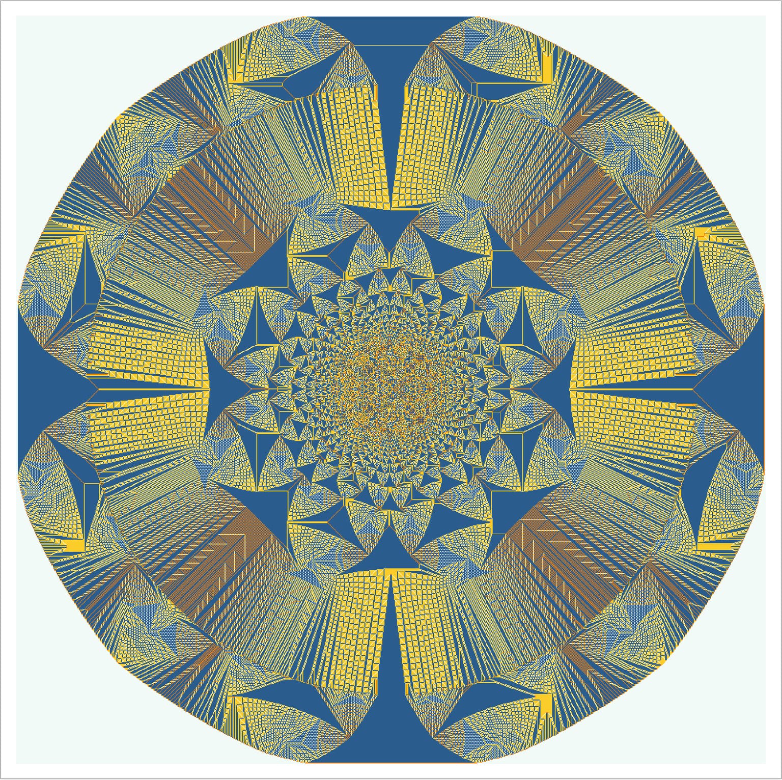 Image for entry 'Sandpile Fractile Disk'