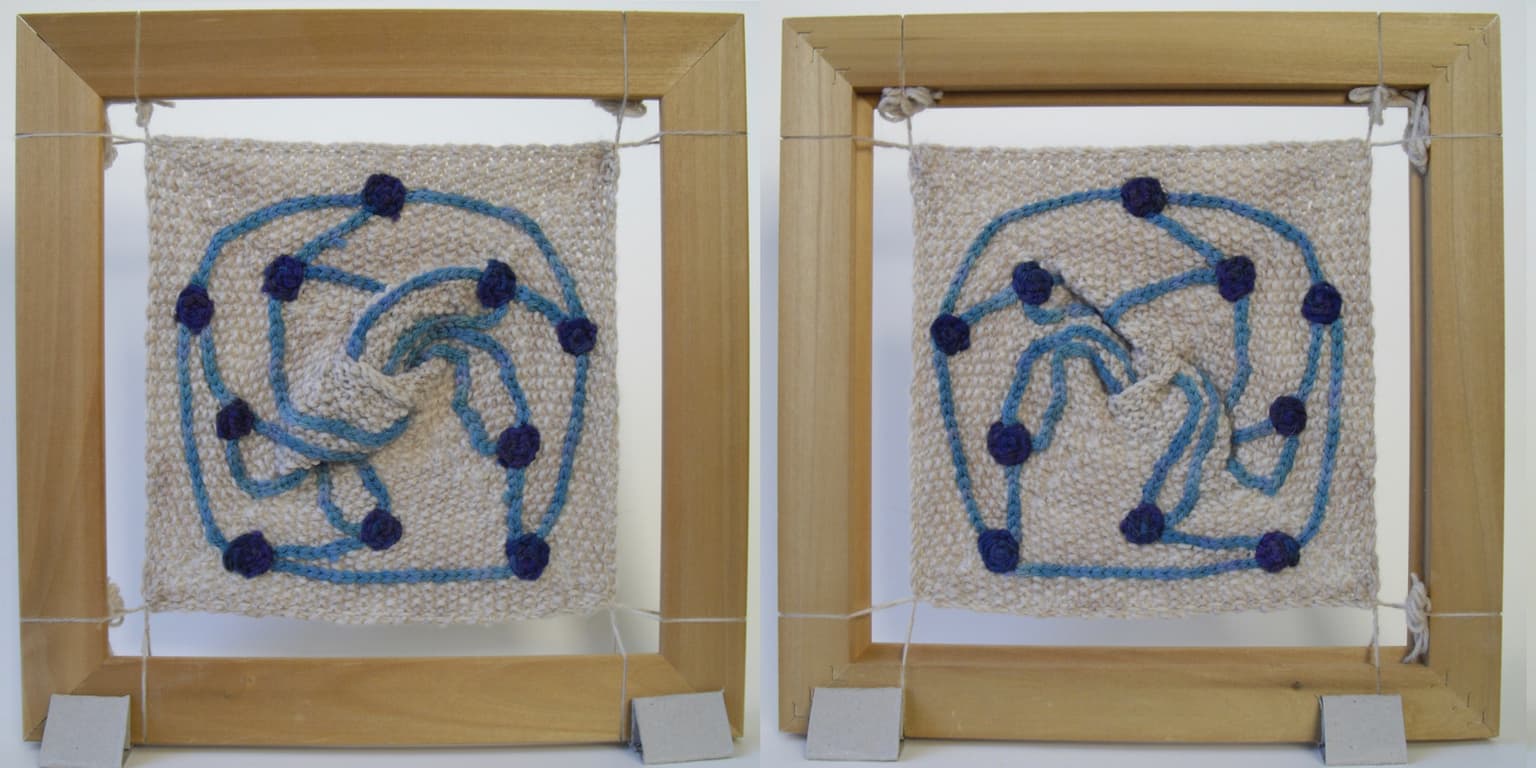 Image for entry 'Petersen-Embellished Non-orientable Blanket Square'