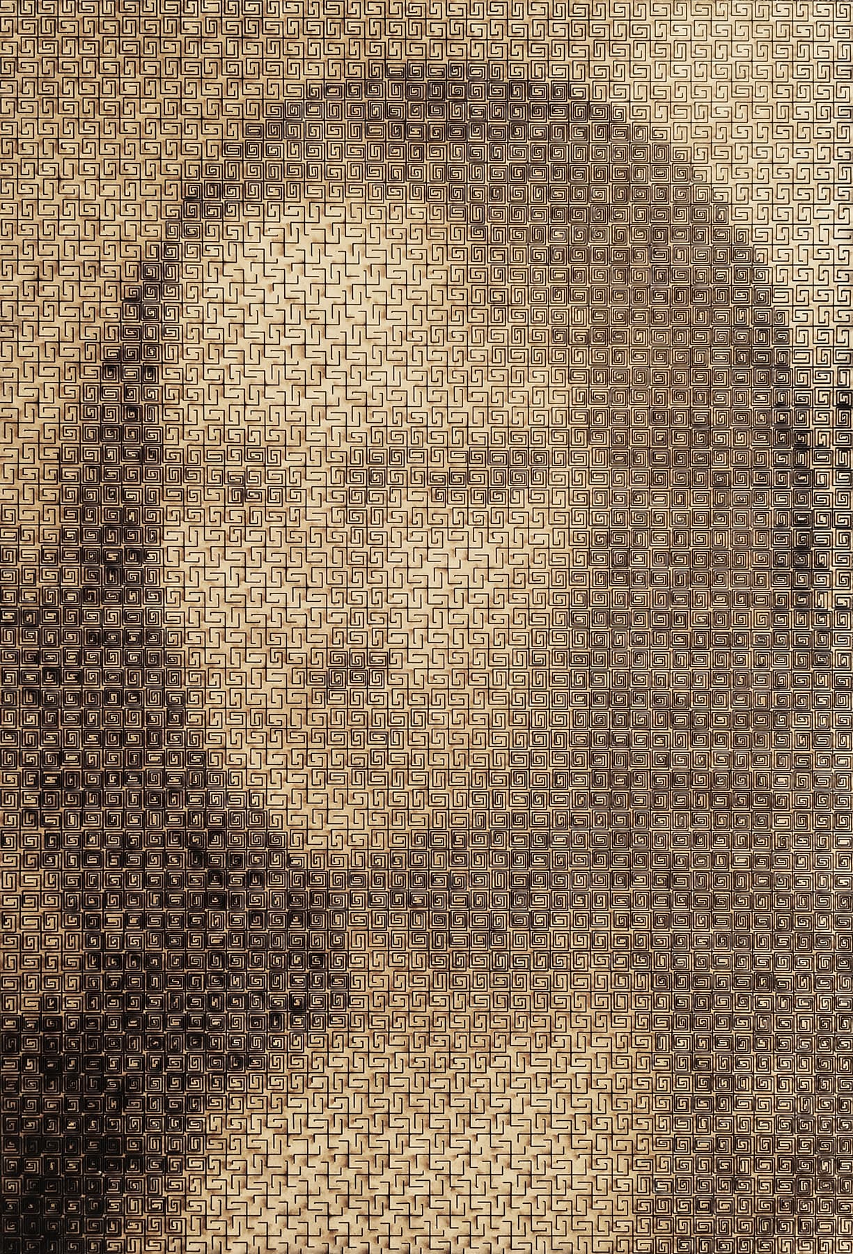 Image for entry 'Mone Lisa - Meander Pattern'