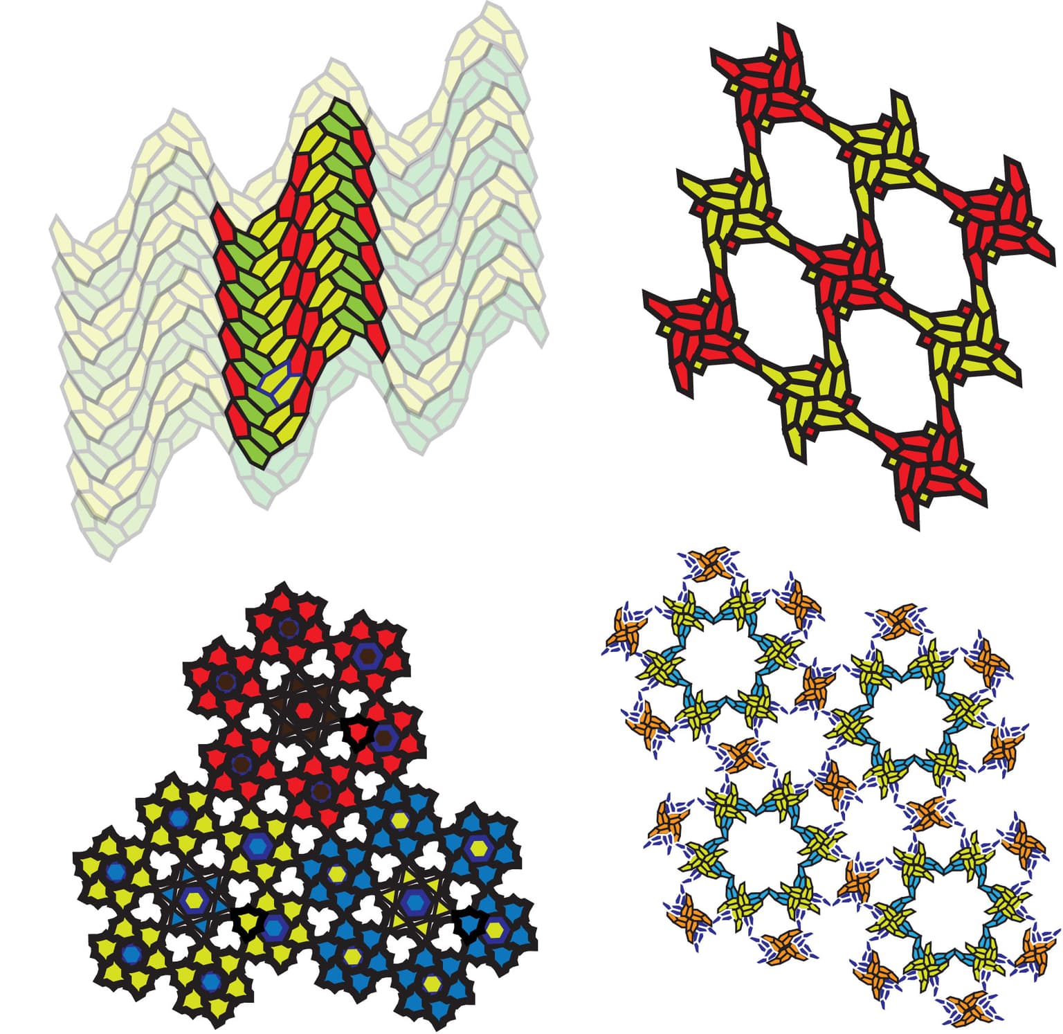 Image for entry 'Pentagon Tiling 15 and 3 Evolutions'