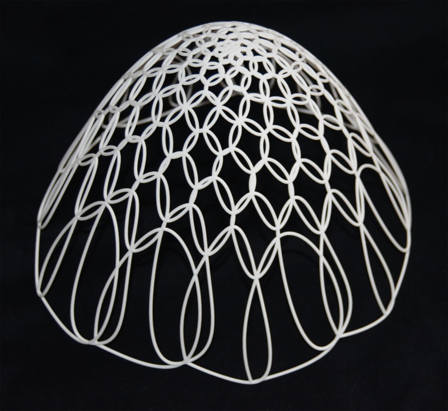 Image for entry 'Fibonacci-Voronoi Paraboloid Dome'