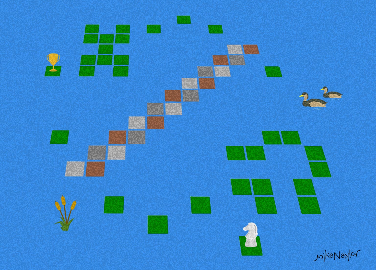 Image for entry 'Knight Maze I - Relax'