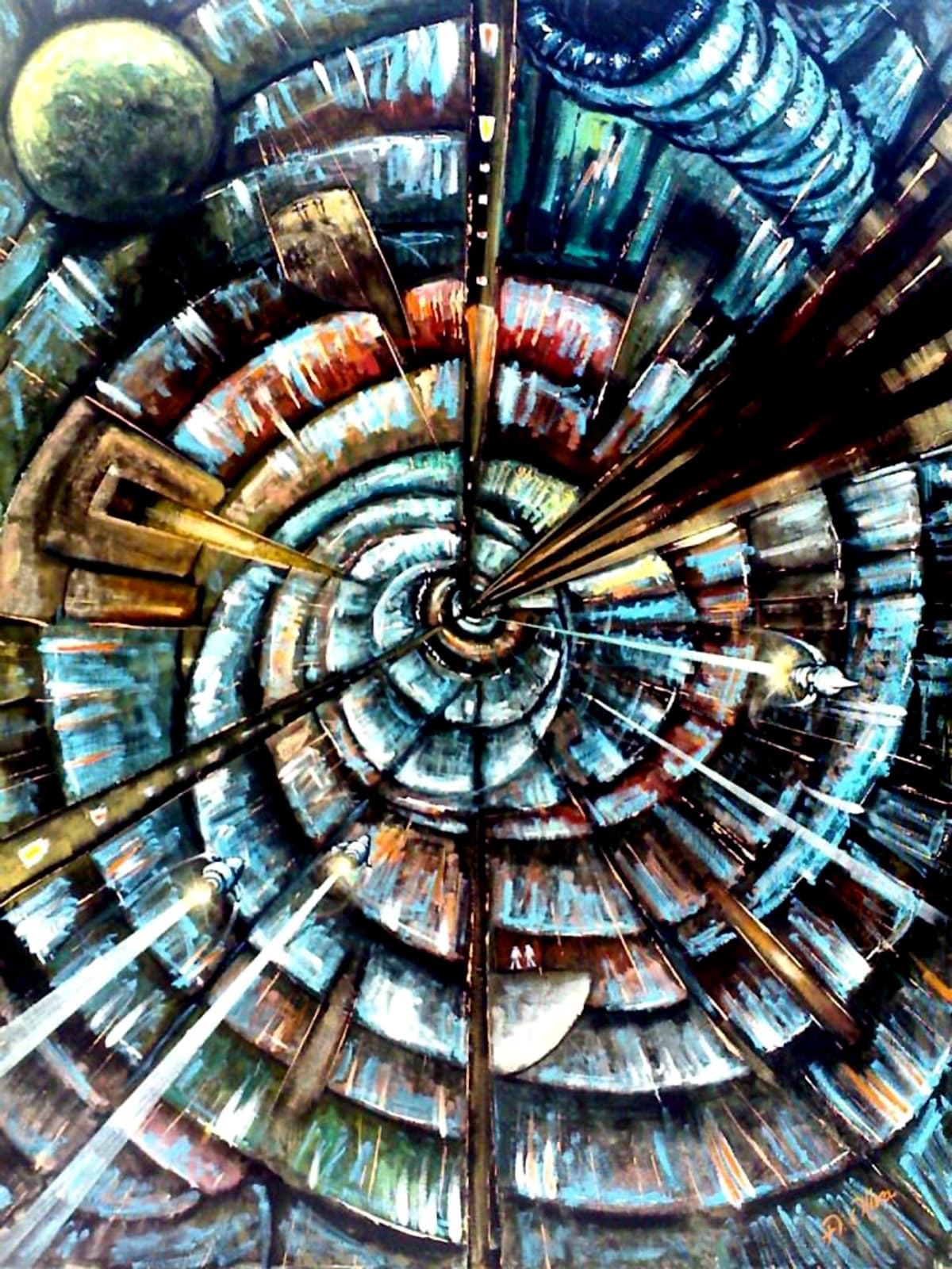 Image for entry 'Ascent and Descent, 2014  archive work n ° 2609  (Dedicated to Prof. Mauro Francaviglia, Founder and first President of the Italian Society for Relativity and Physics of Gravitation - SIGRAV)'