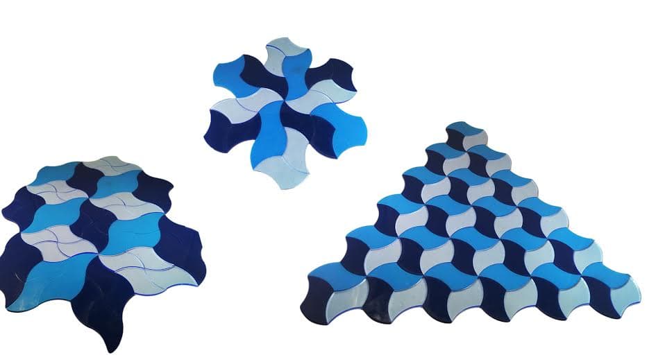 Image for entry 'Tessellations possible with just one of the shapes'