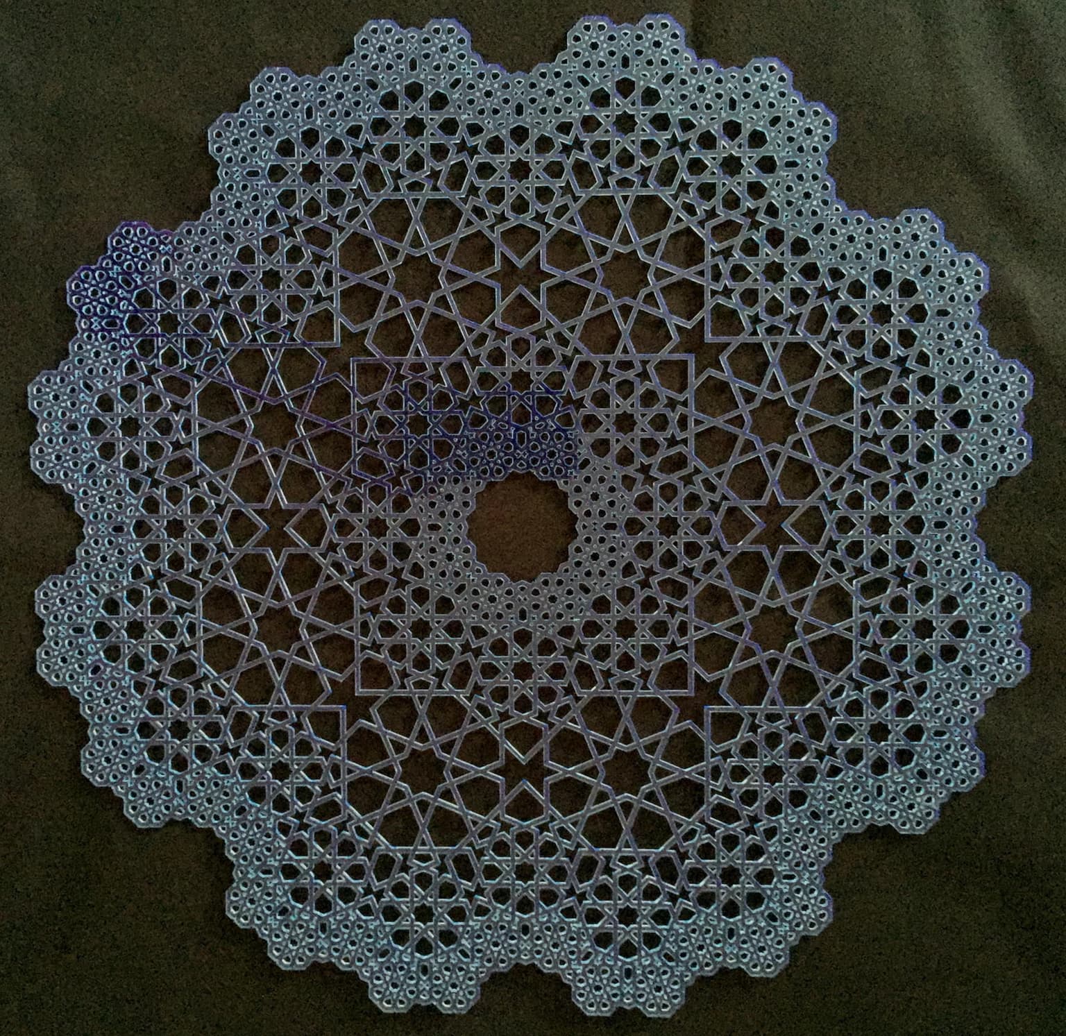 Image for entry 'Islamic Fractal Starflower'