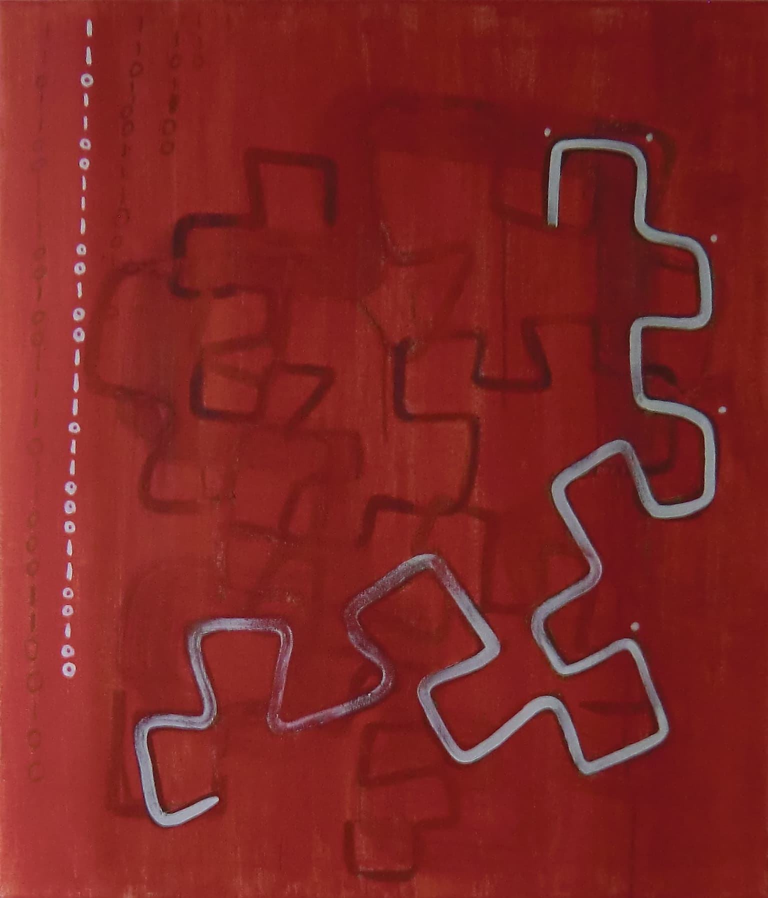 Image for entry 'Dragon Curve in Red'