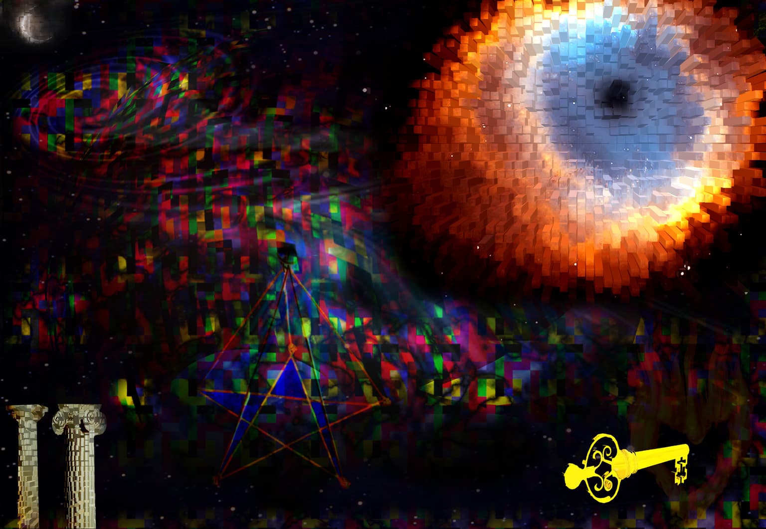 Image for entry 'The Key of the Temple'