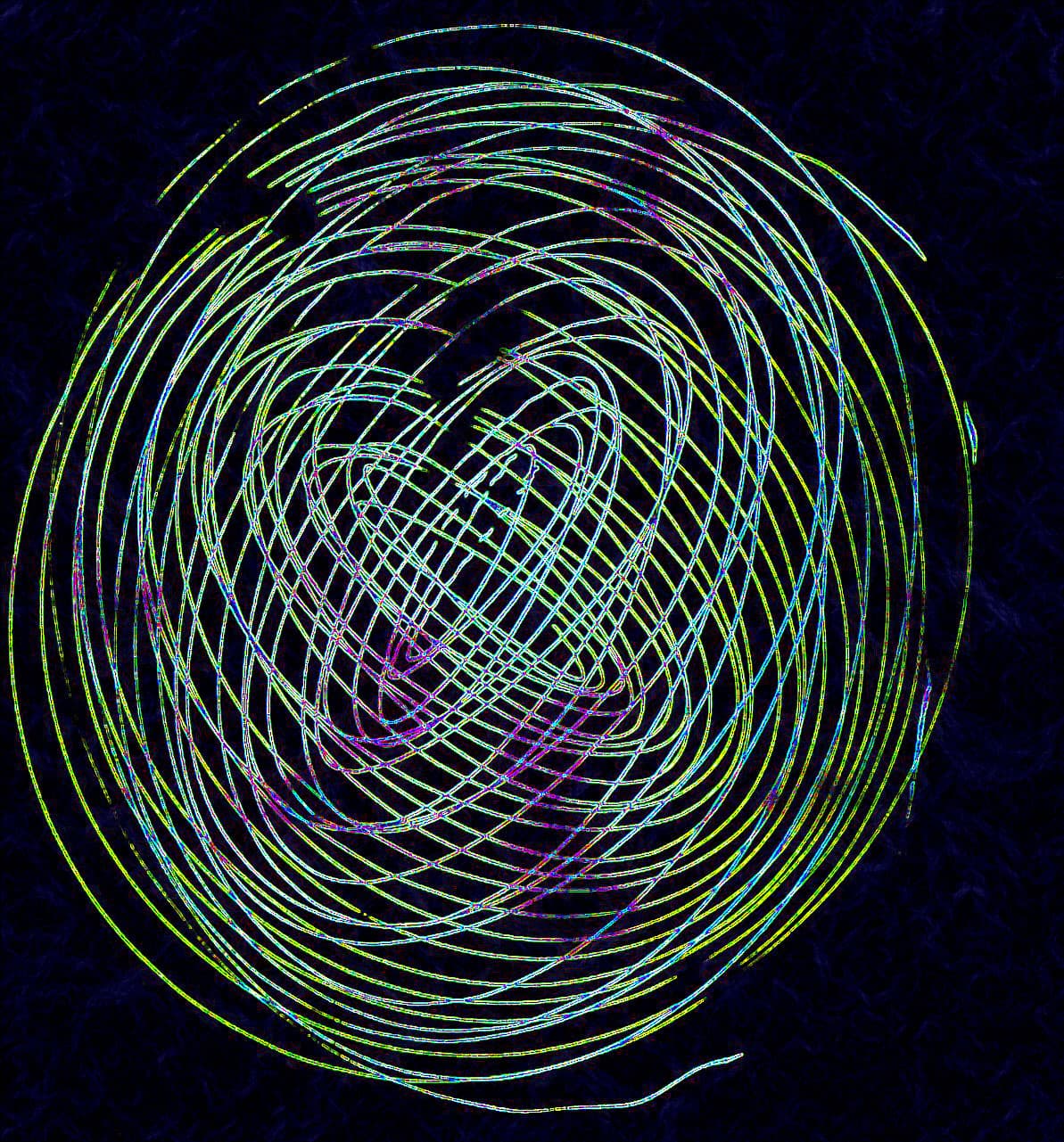 Image for entry 'Spiraling Spheres of Light'