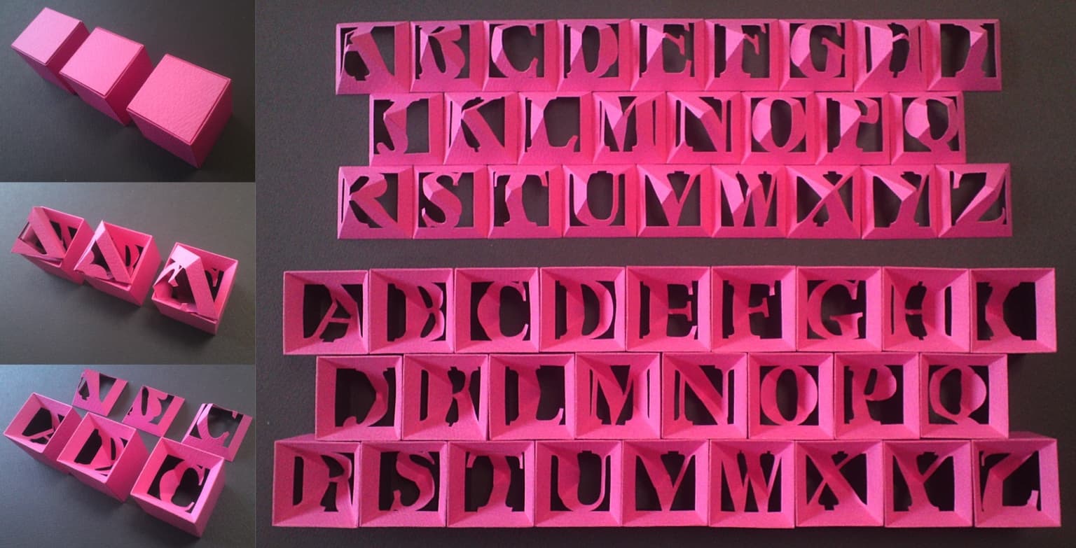Image for entry 'Alphabet in Cube'