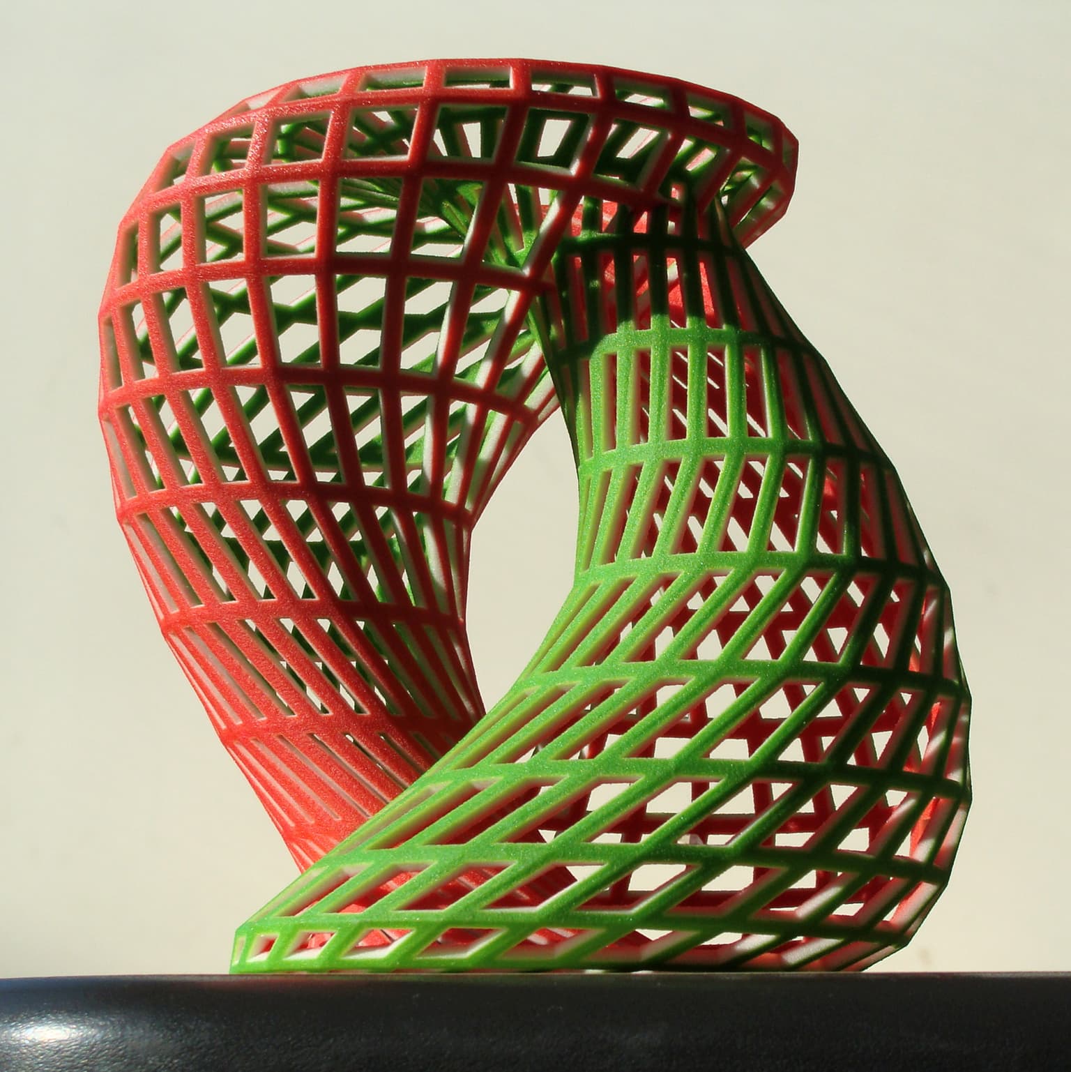 Image for entry 'Symmetrical Half-way Point for Torus Eversion'