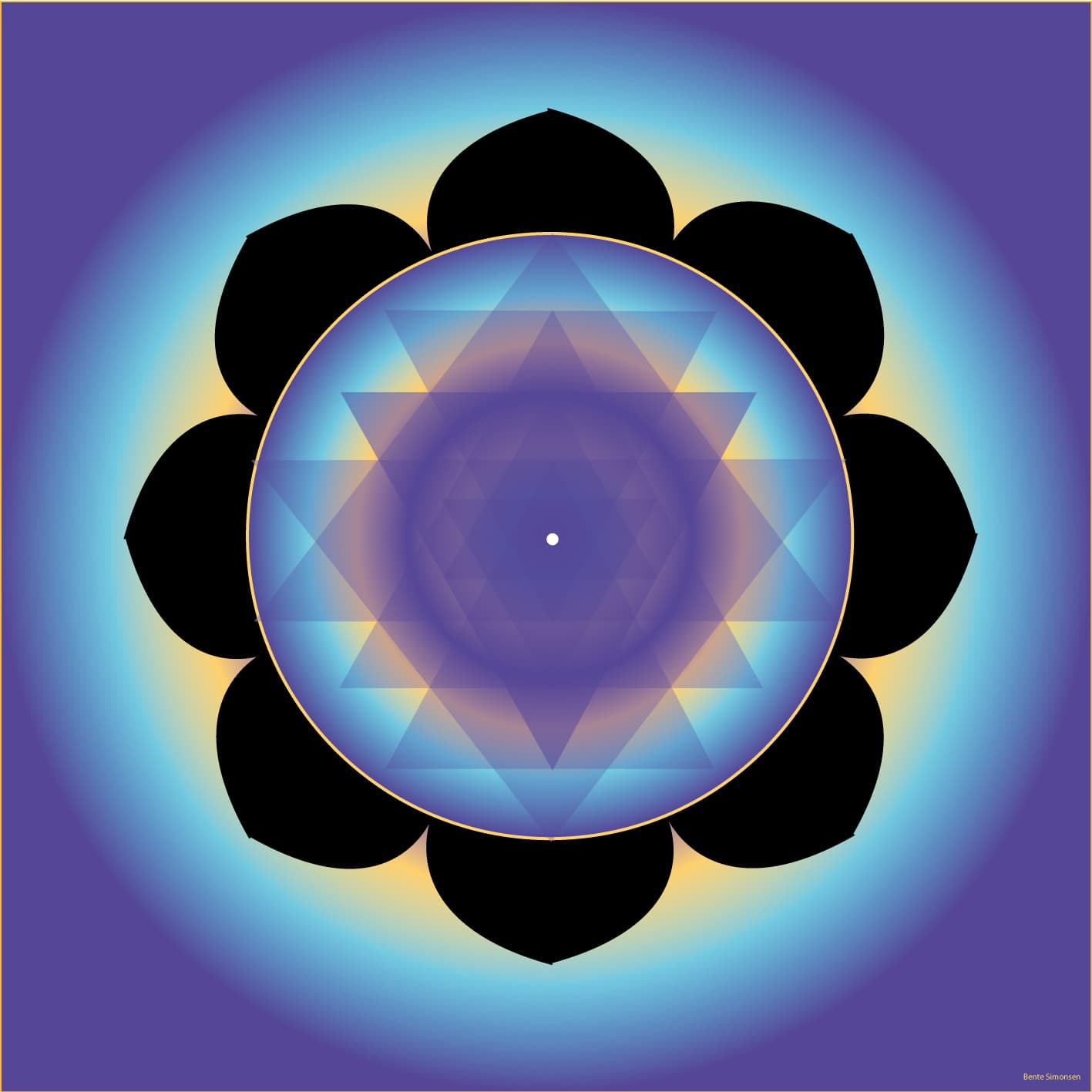 Image for entry 'Sri Yantra Variation 1'