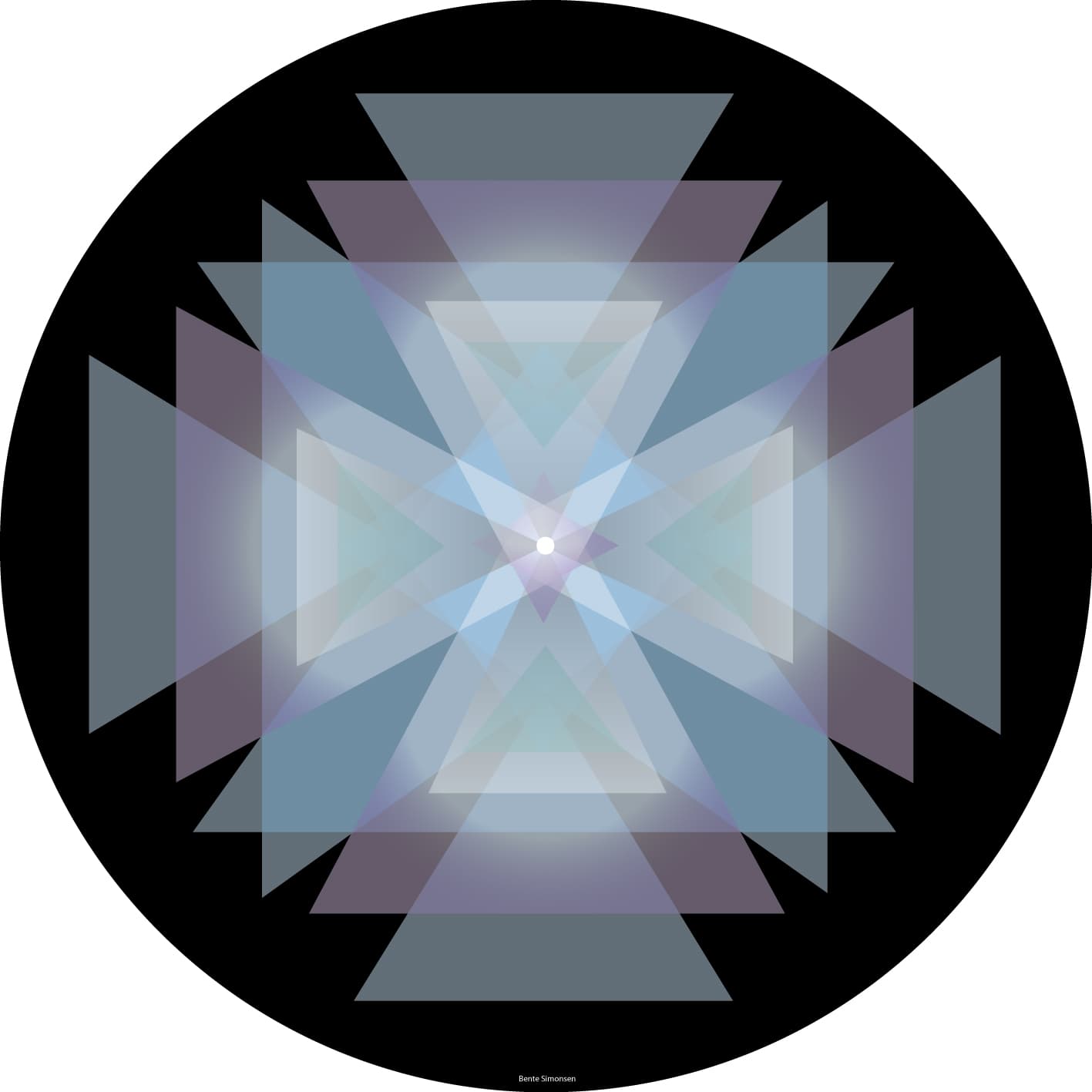 Image for entry 'Sri Yantra Variation 2'