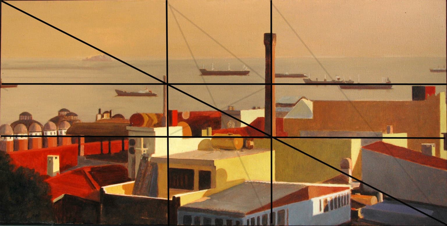 Image for entry 'Golden Horn, Istanbul: compositional layout'