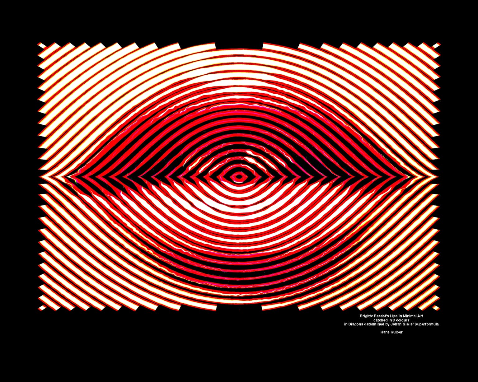 Image for entry 'Brigitte Bardot's lips in Minimal Art'