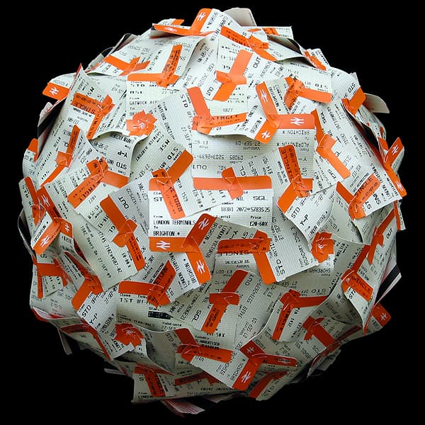 Image for British Rail train tickets sphere